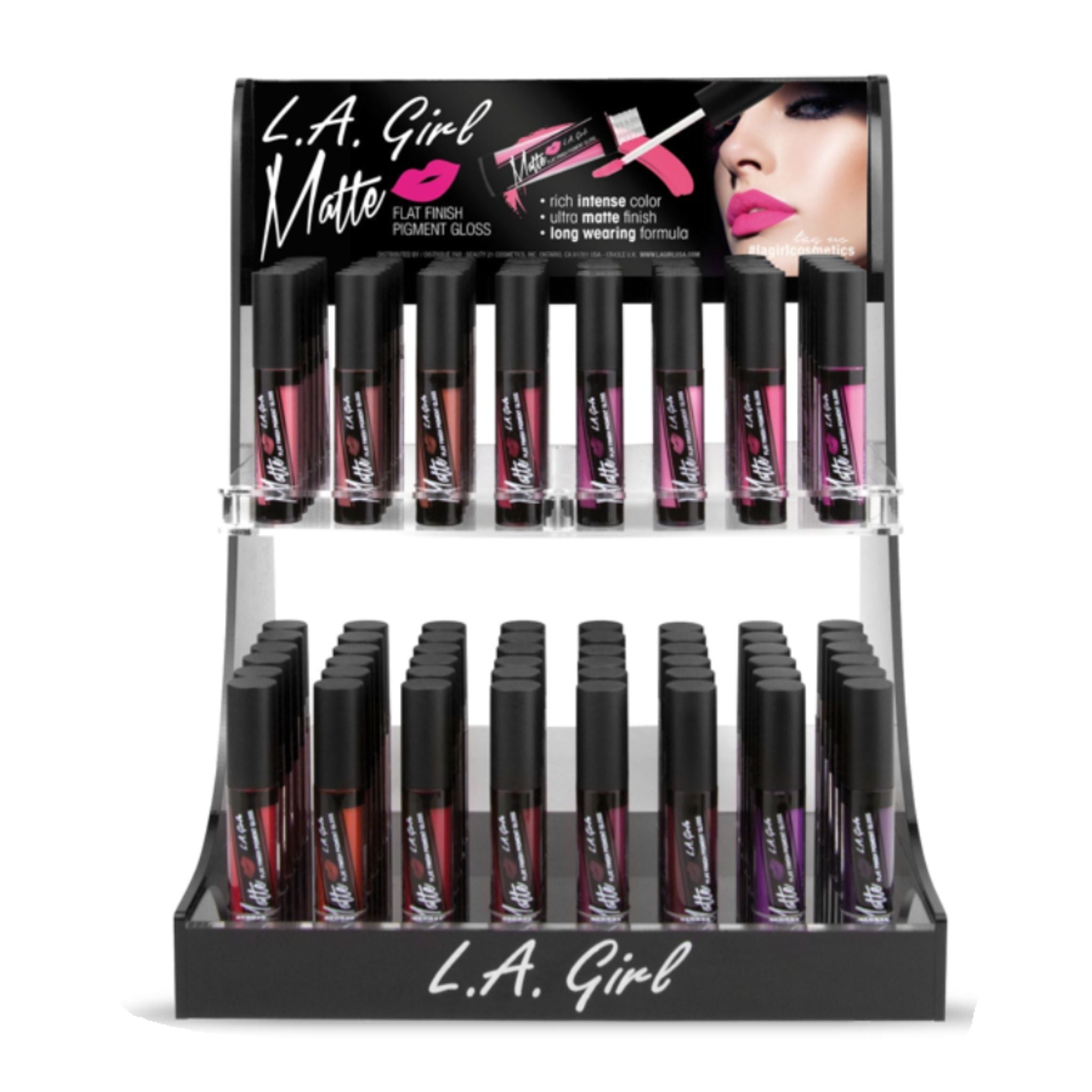 Matte Pigment Gloss Display - 192pcs