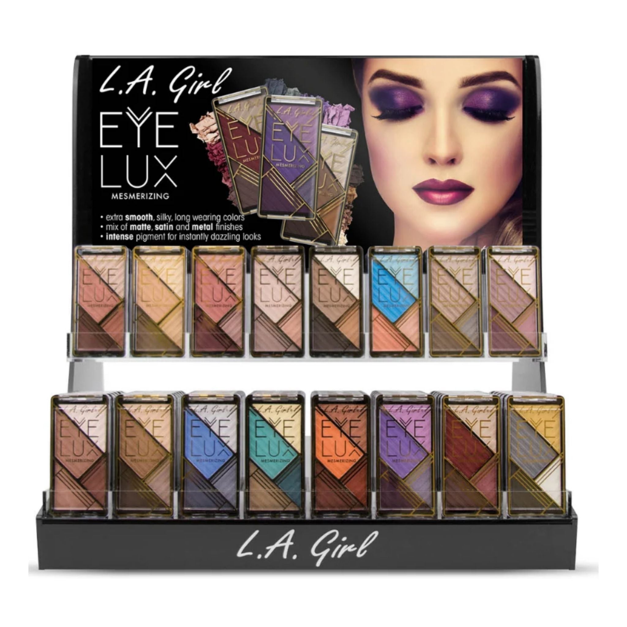 Eyelux Eyeshadow Display - 192pcs