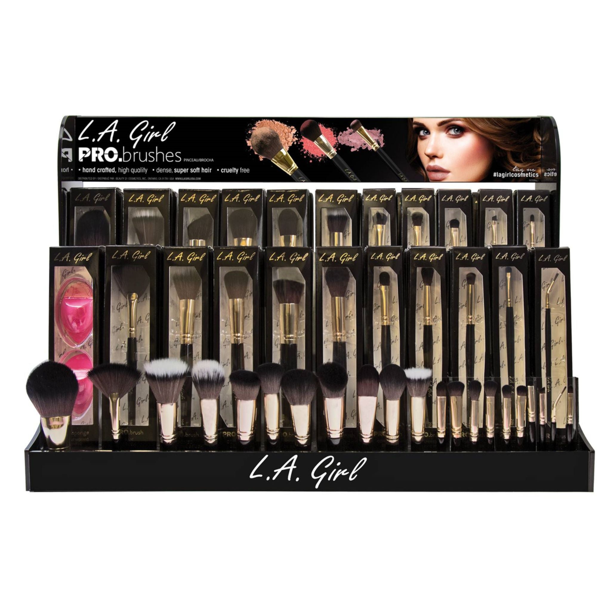 PRO. Brush Display - 132pcs