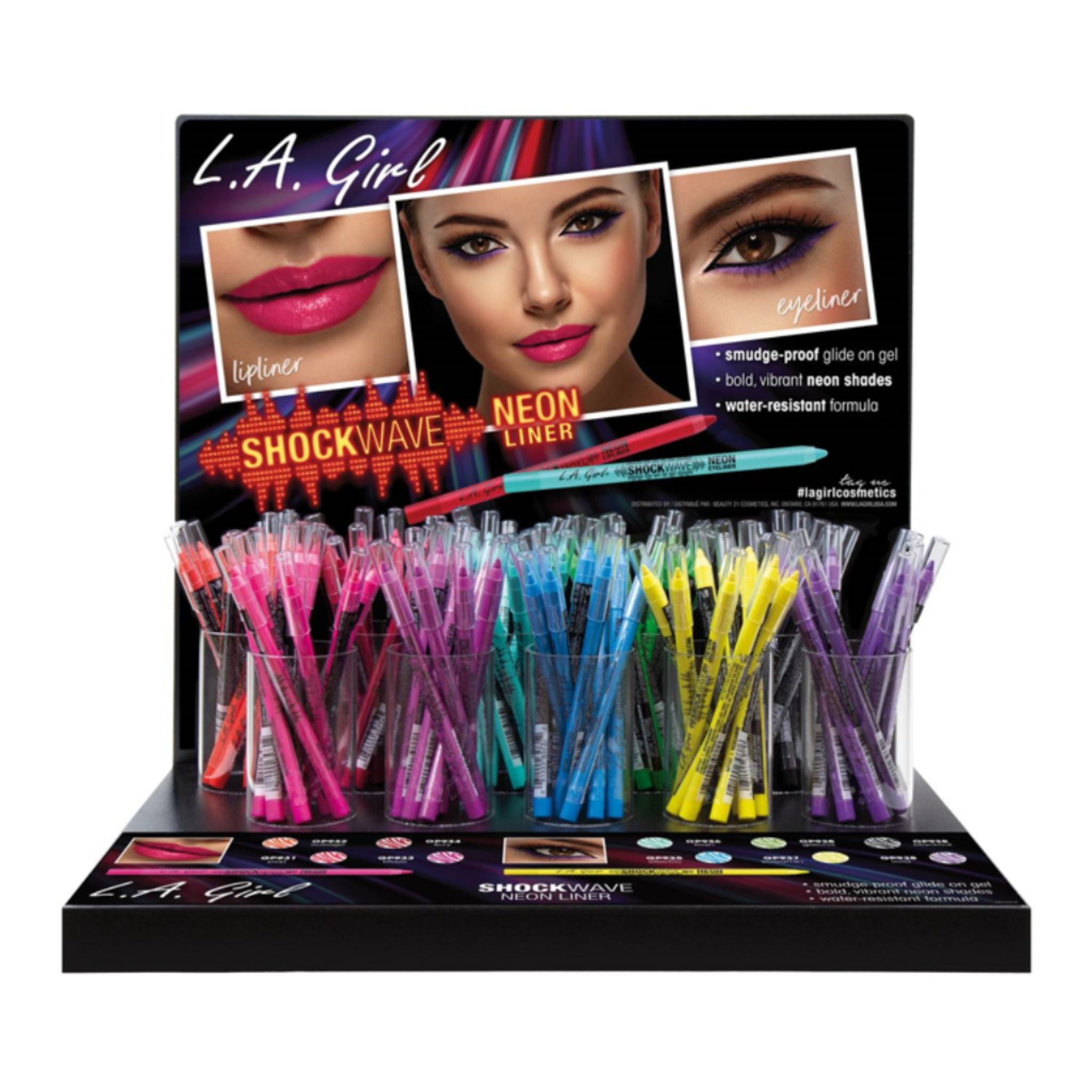 Shockwave Neon Liner Display - 120pcs