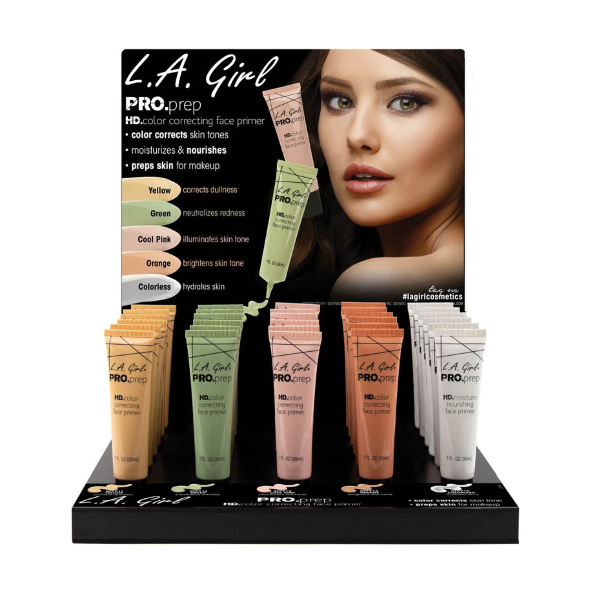 PRO.Prep Color Correcting Primer Display - 30pcs
