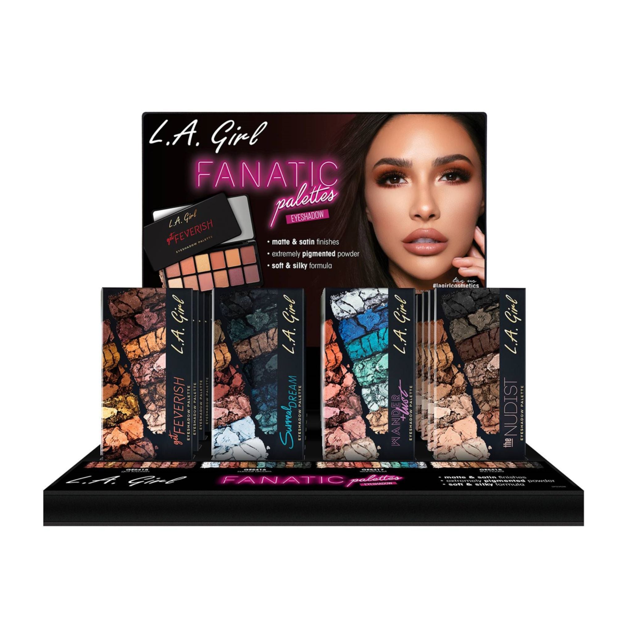 Fanatic Eyeshadow Palettes Display - 24pcs