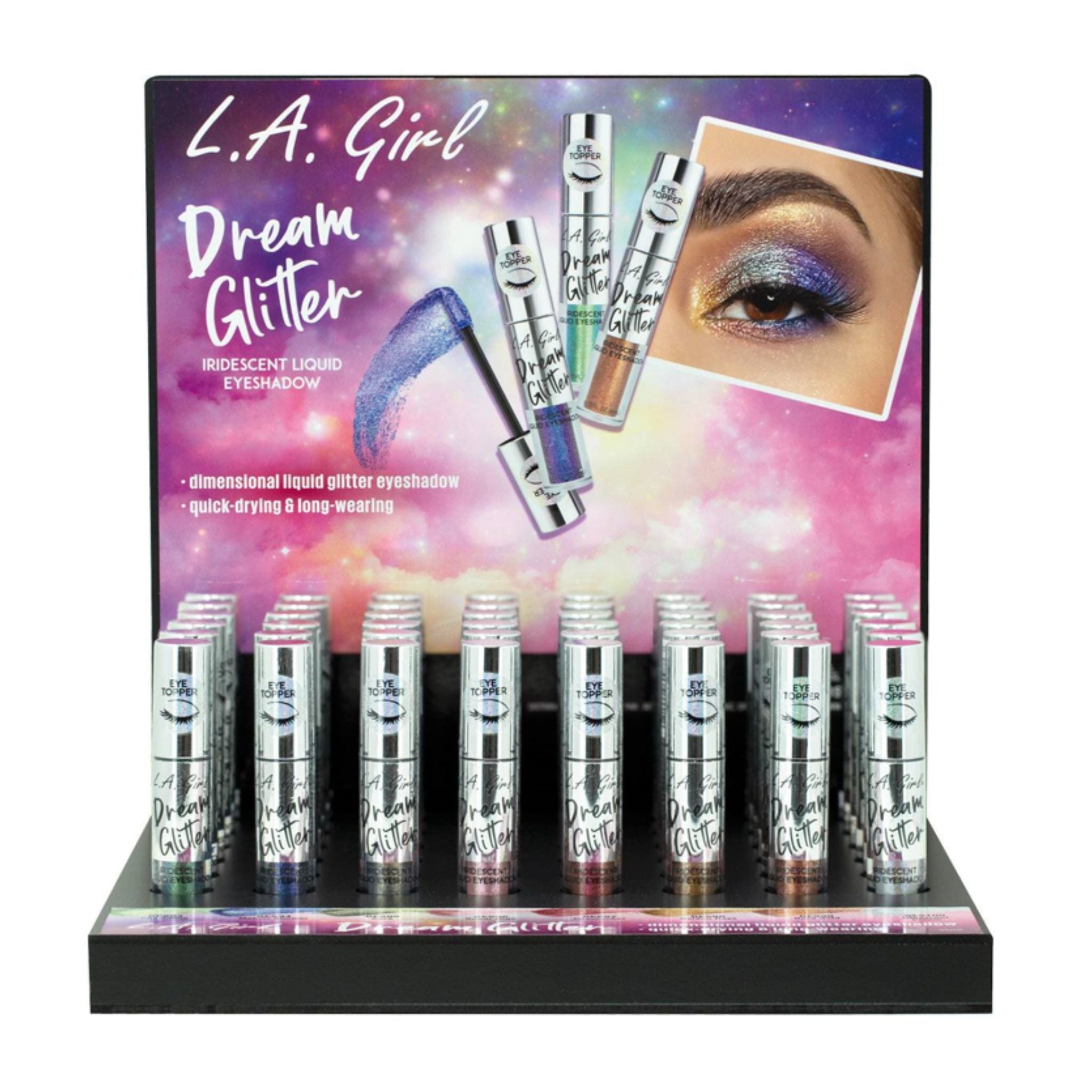 Dreamy Glitter Liquid Eyeshadow Display - 48pcs