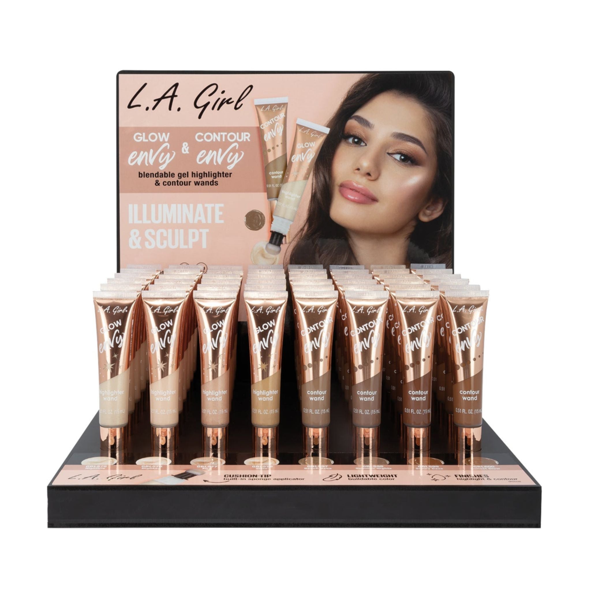 Glow and Contour Envy Display - 48pcs