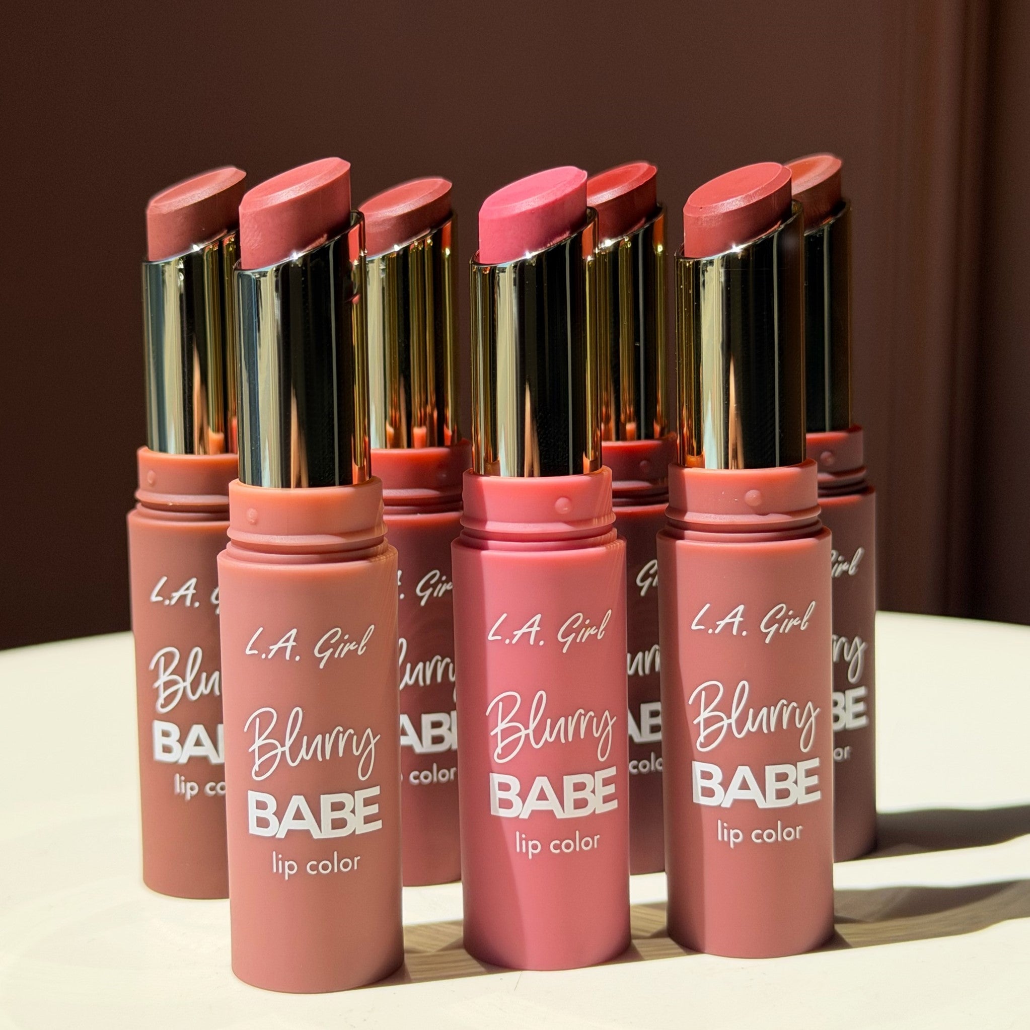 LA Girl Blurry Babe Lip Color Display - 42pcs