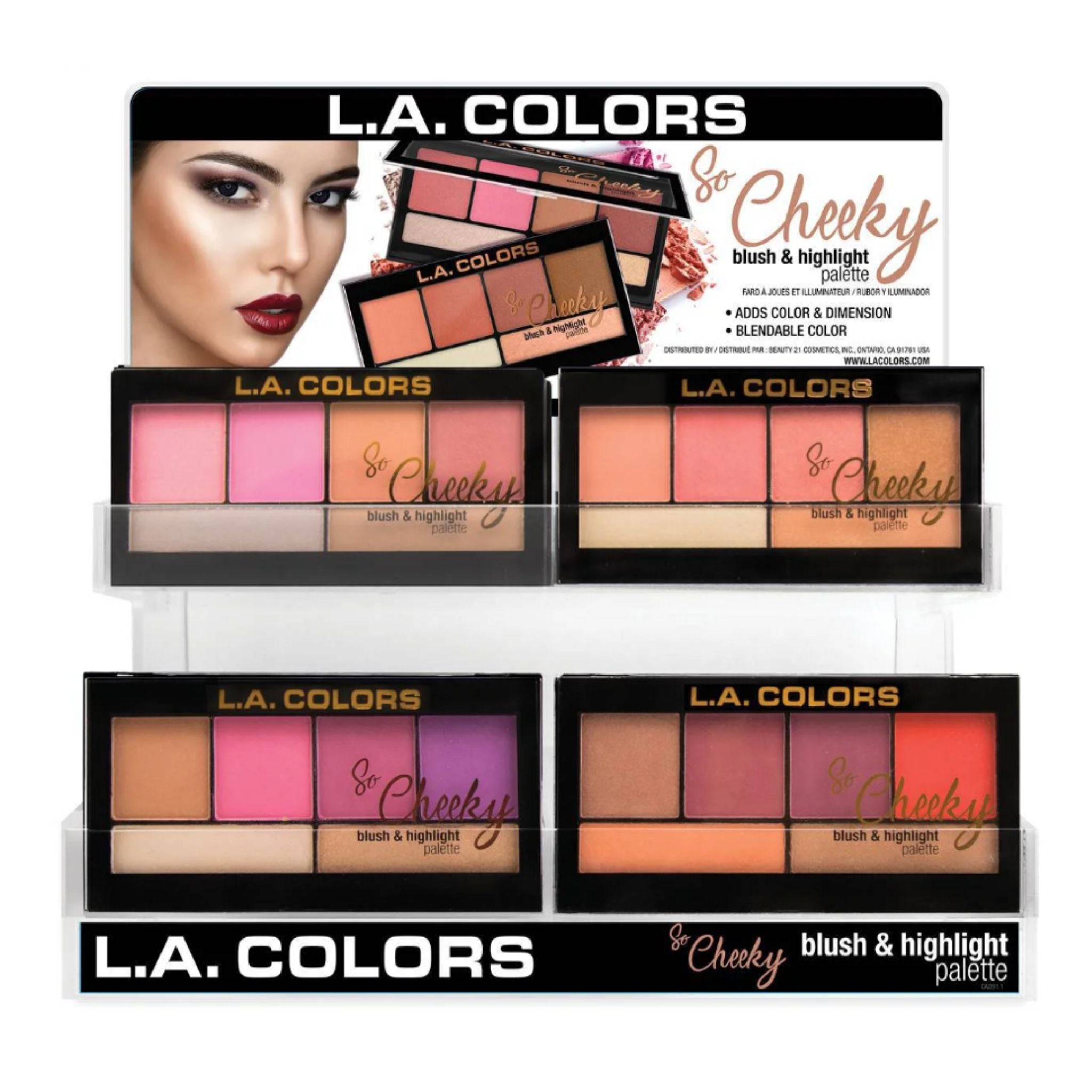 So Cheeky Blush & Highlight Display - 60pcs