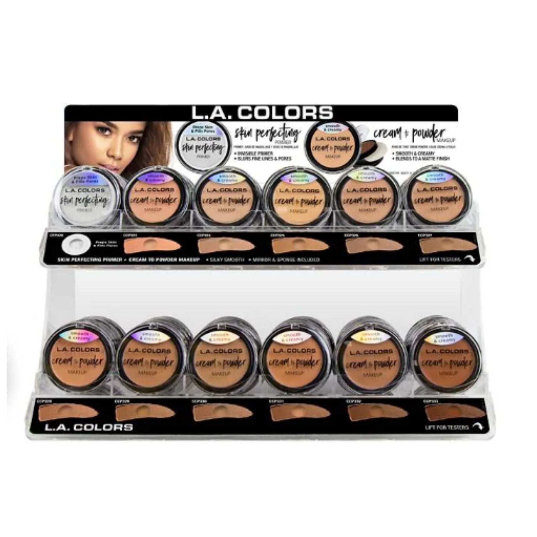 Cream to Powder Primer Display - 108pcs