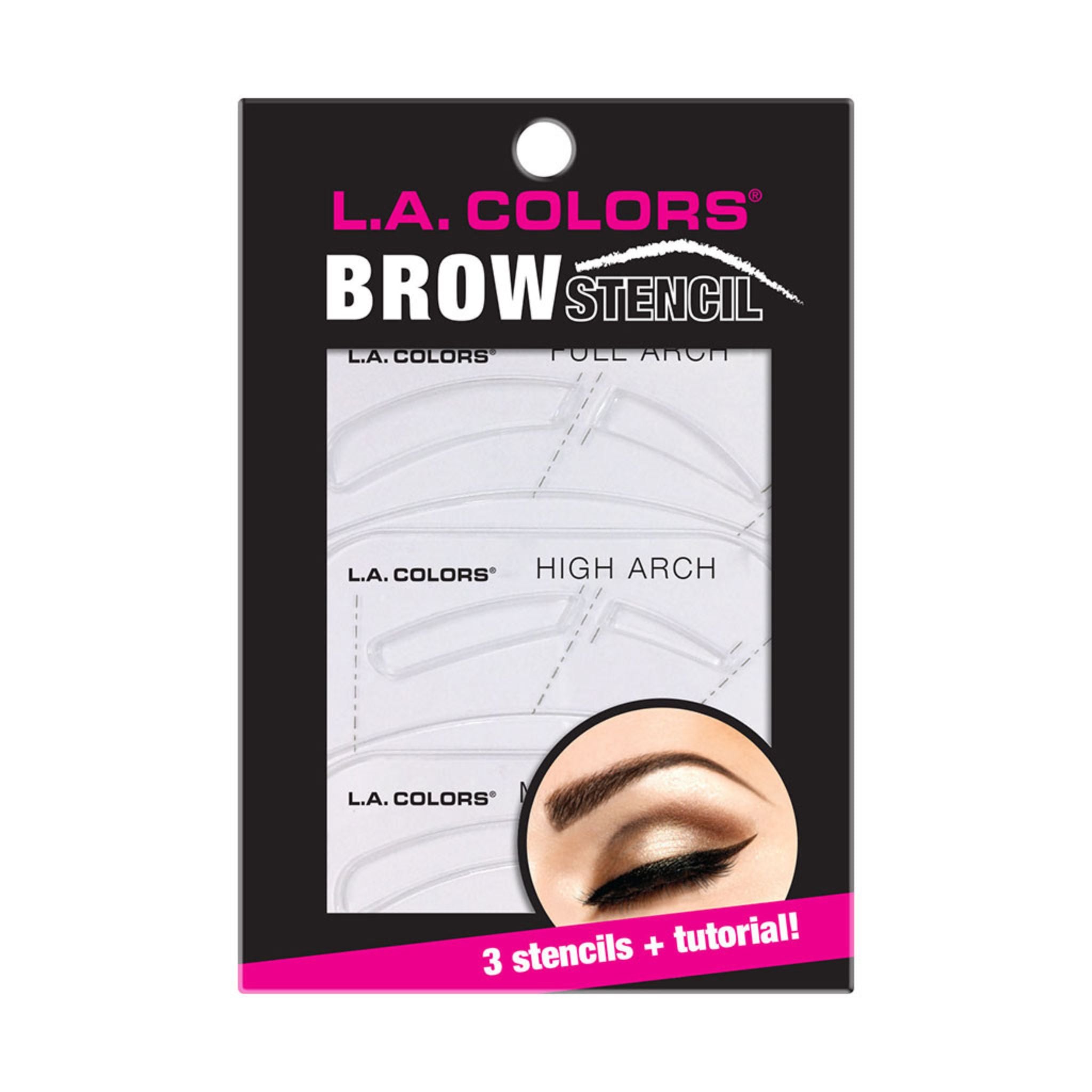 LA Colors Eyebrow Stencils