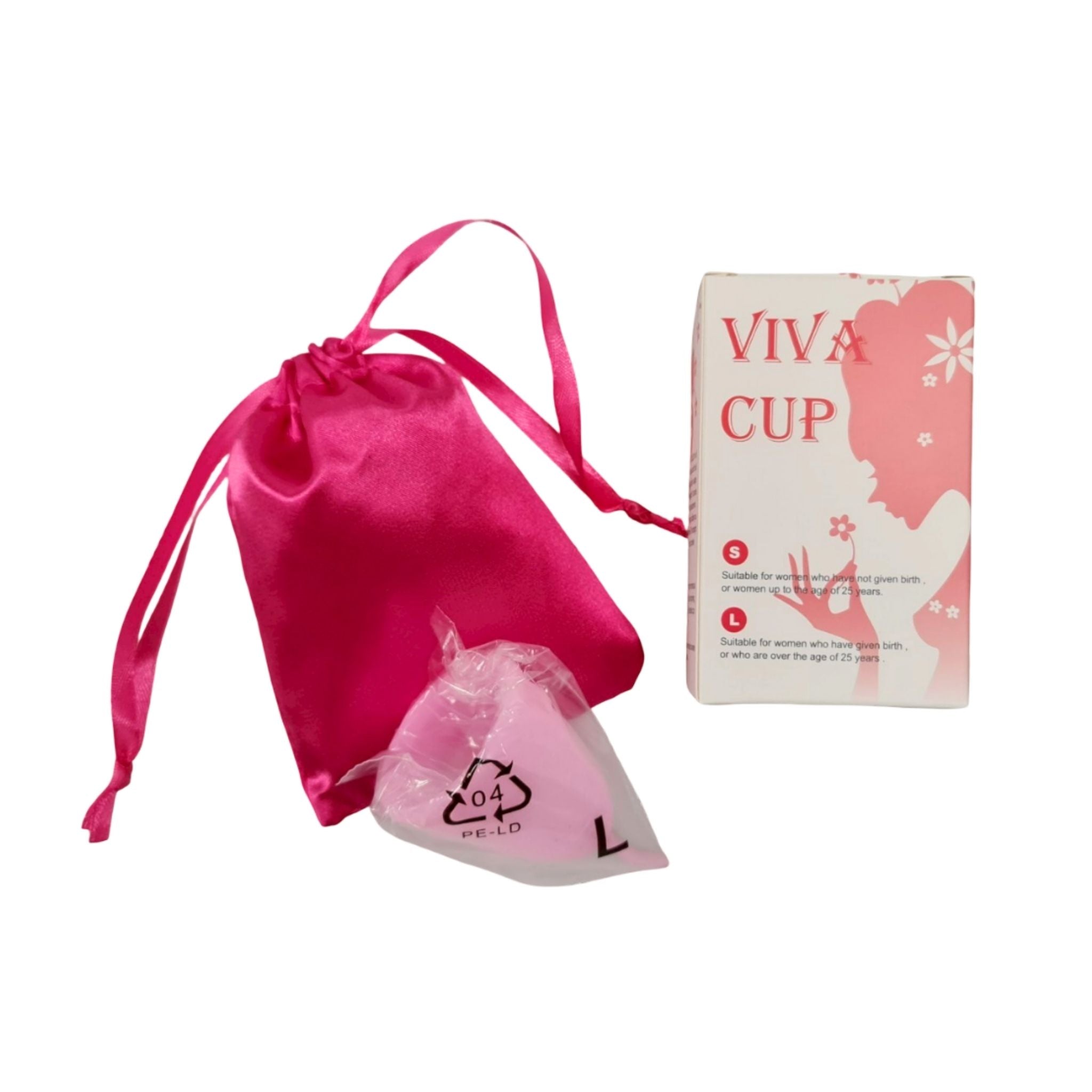 Silicone Menstrual Cup - Large