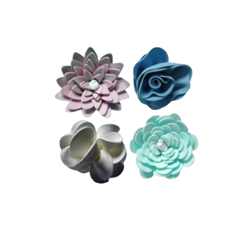 Flower Sponges Assorted Display - 20pcs
