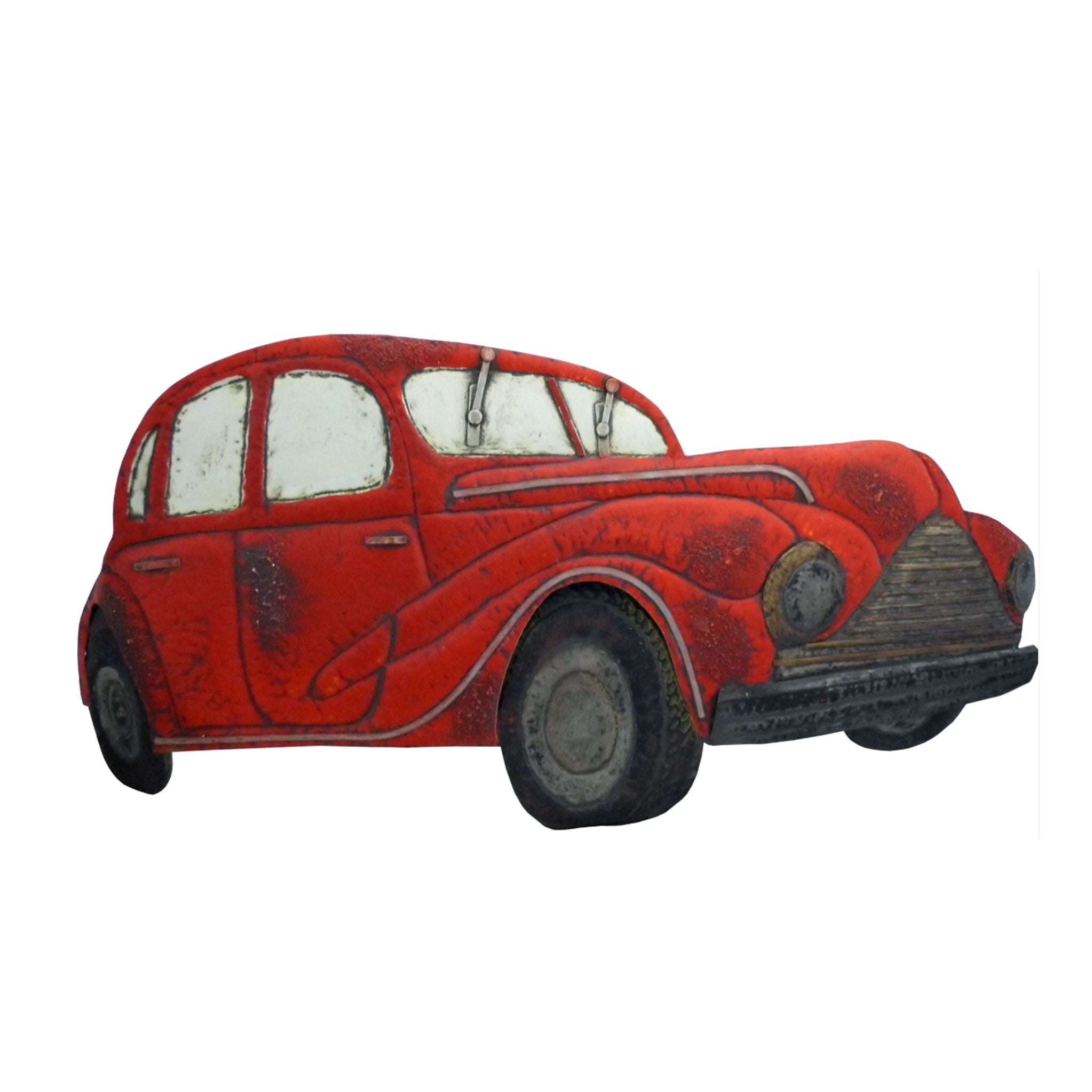Morris Minor Wall Decal Large - Red