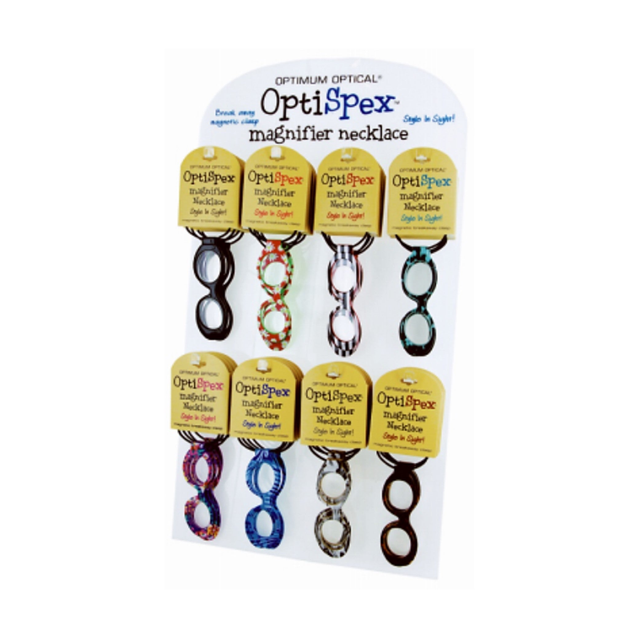 Optispex Magnifying Necklace Display - 32pcs