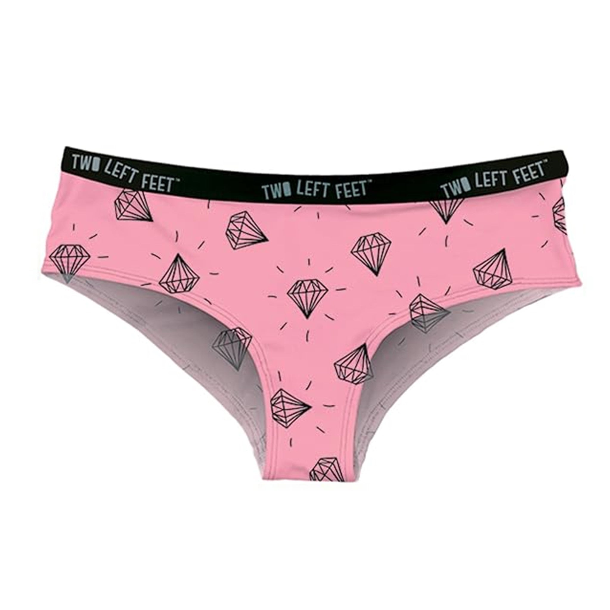 Two Left Feet Women's Underwear SML Diamond