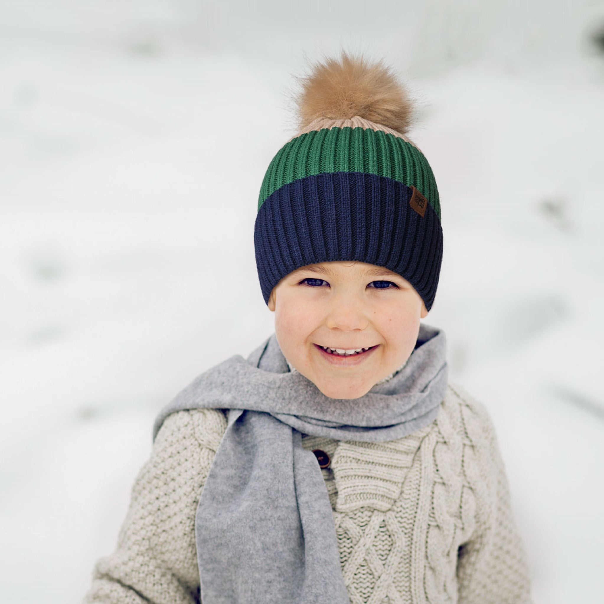 Britts Knits Wonderland Collection Kids Pom Hats - 24pcs