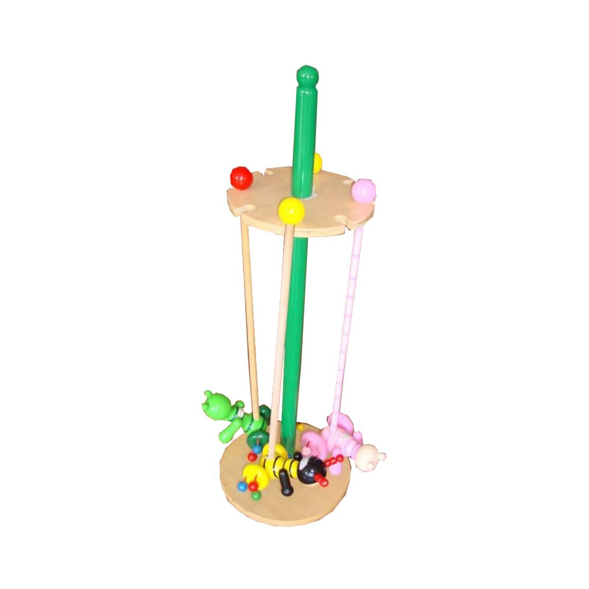 Wooden Push Along Display Stand - 8pcs