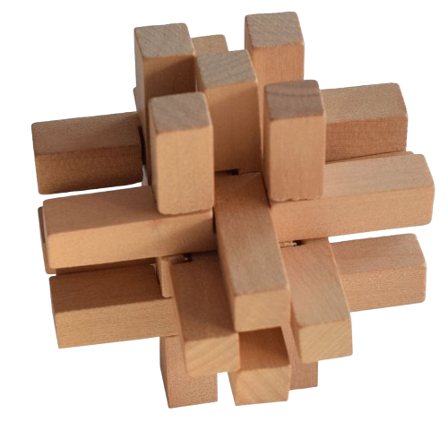 3D Wooden Puzzle