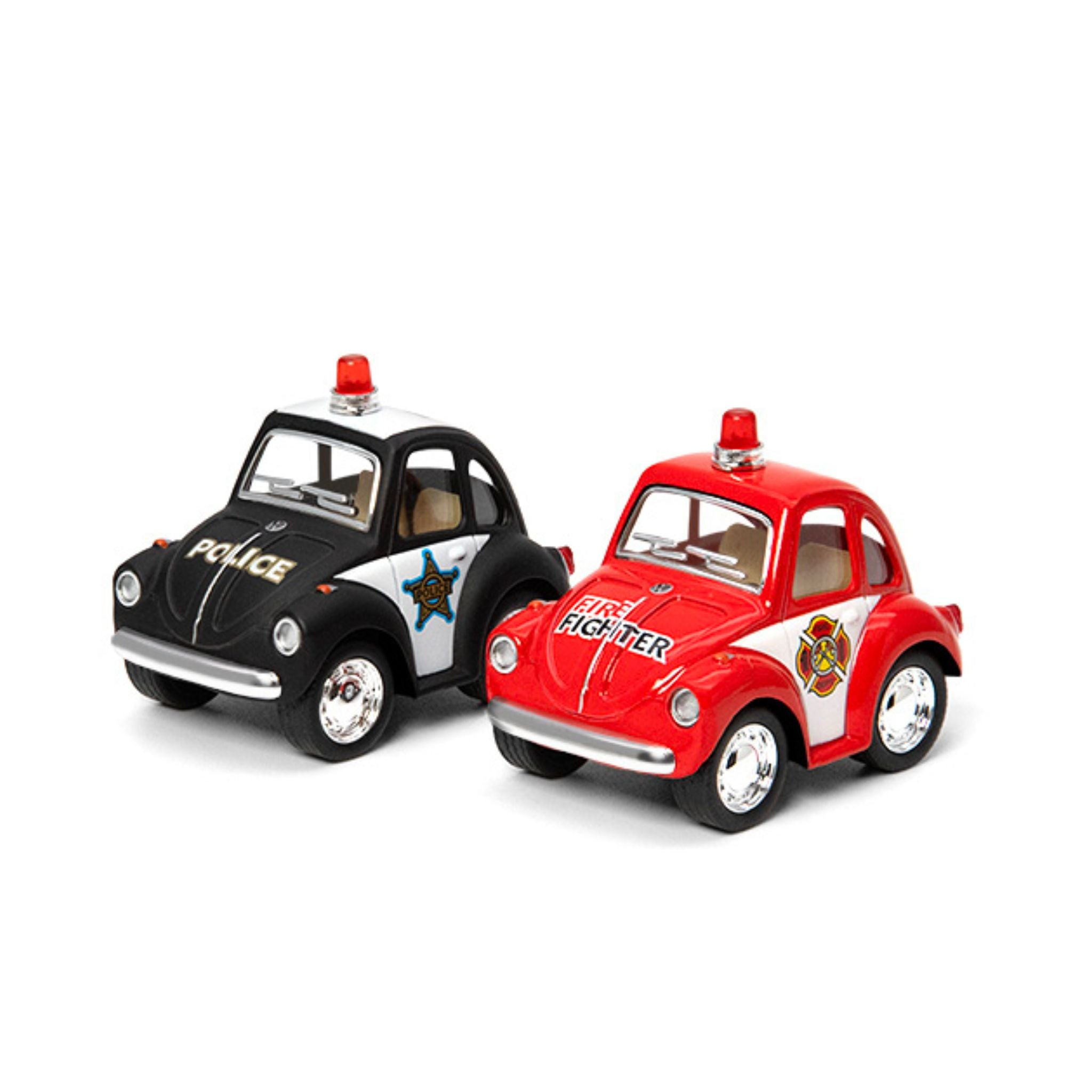 Little Beetle Police/Fire Car Display - 12pcs