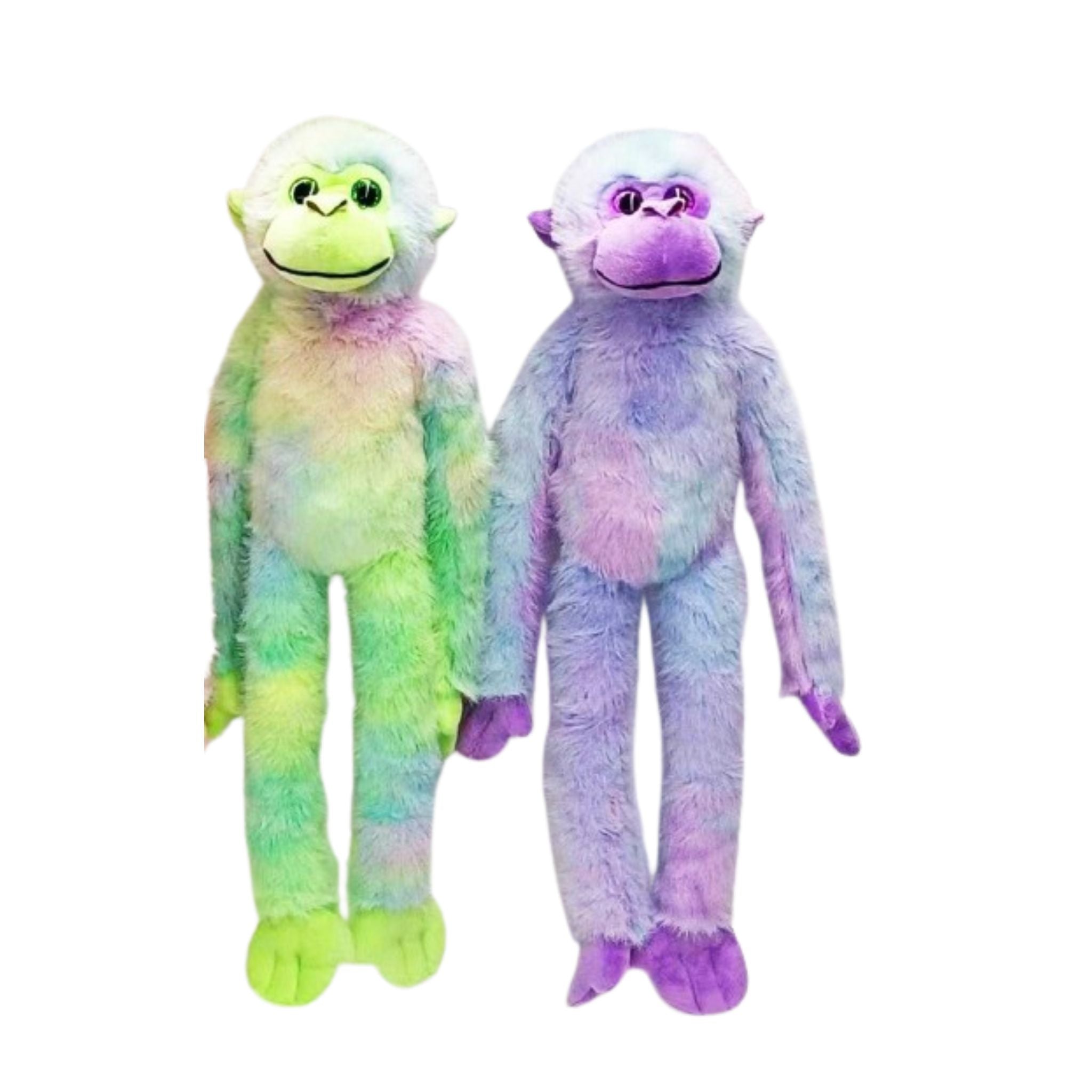 Plush Monkey Pack Colorful - 6pcs