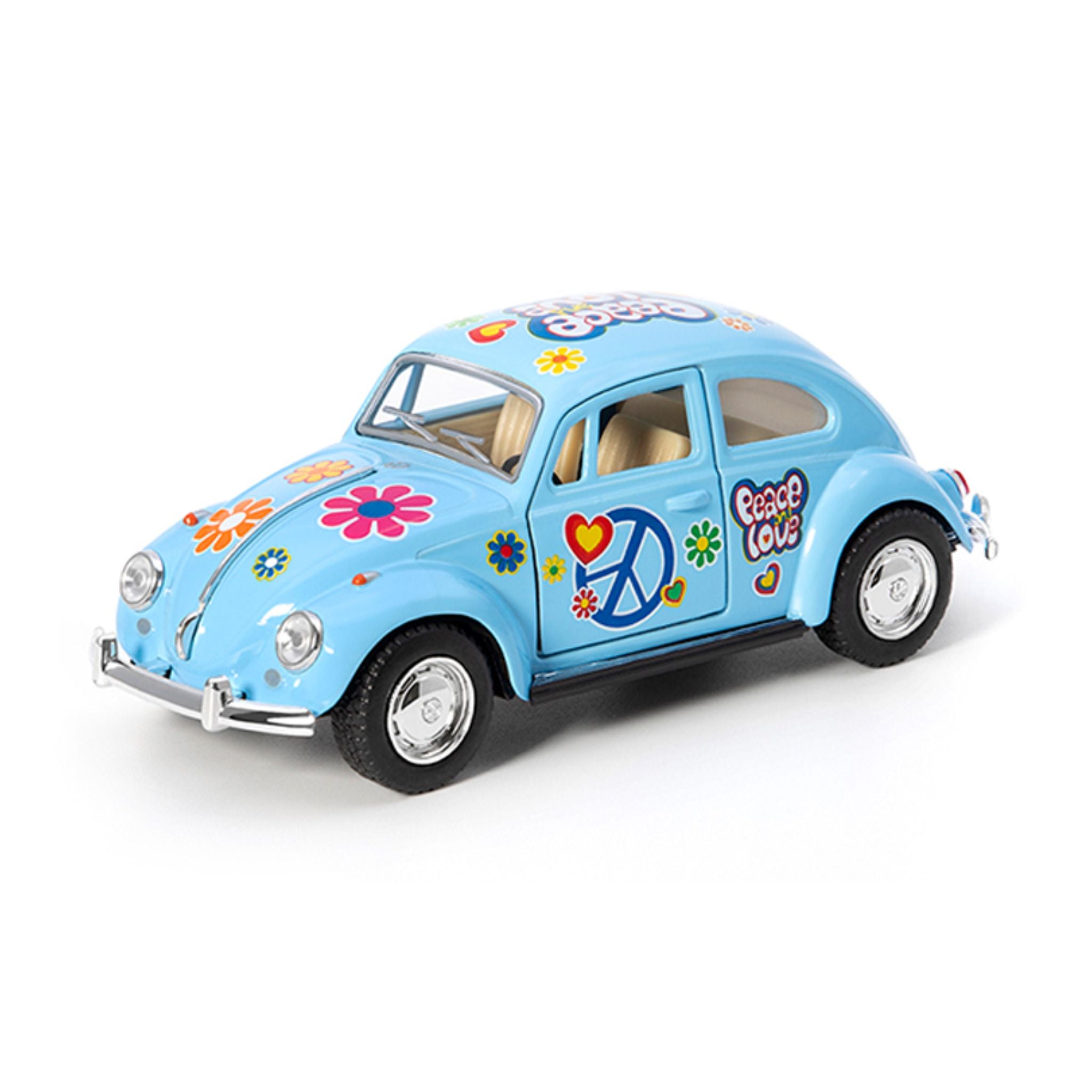 1967 VW Classical Beetle w/printing Car Display - 12pcs