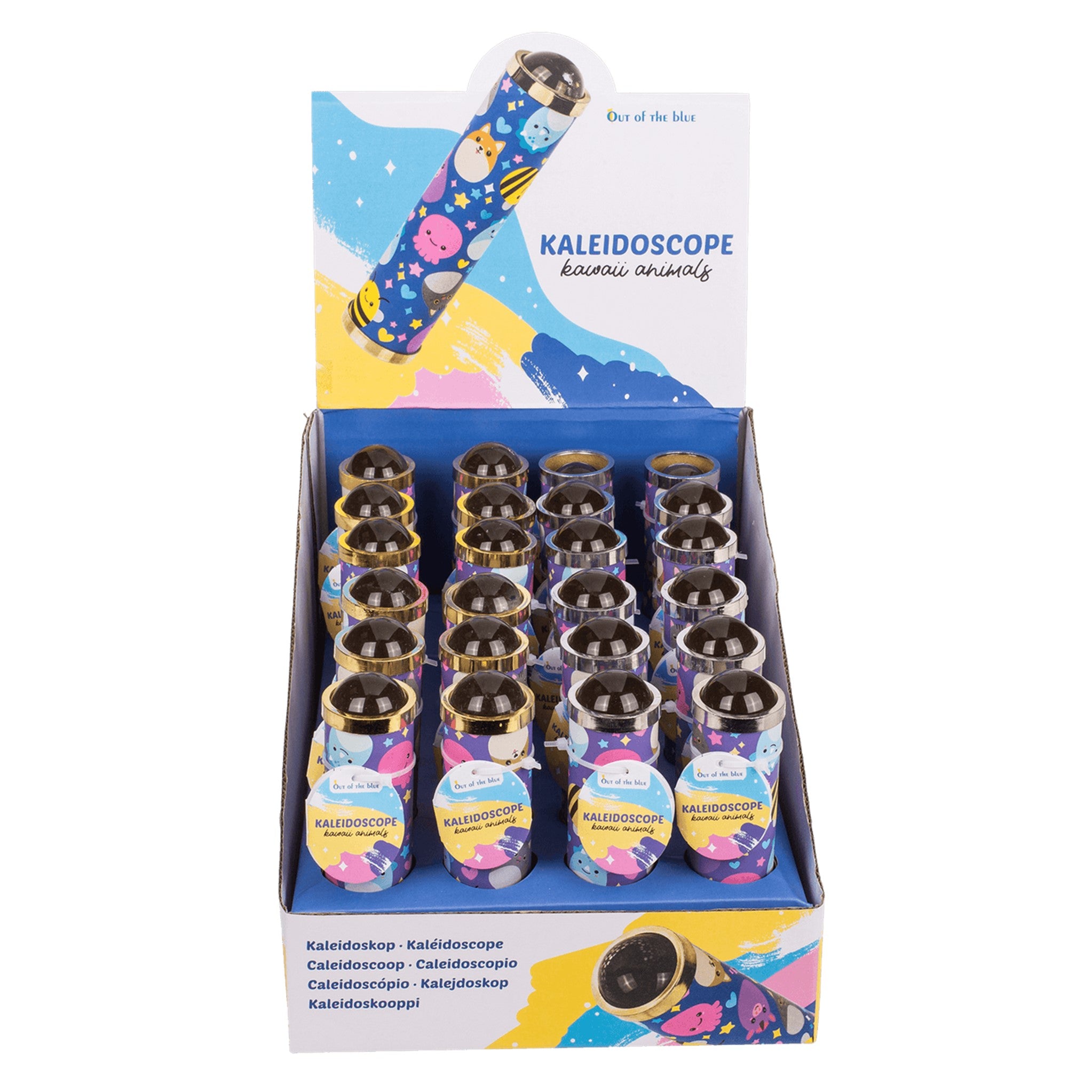 Kaleidoscope Kawaii-Style Display - 24pcs