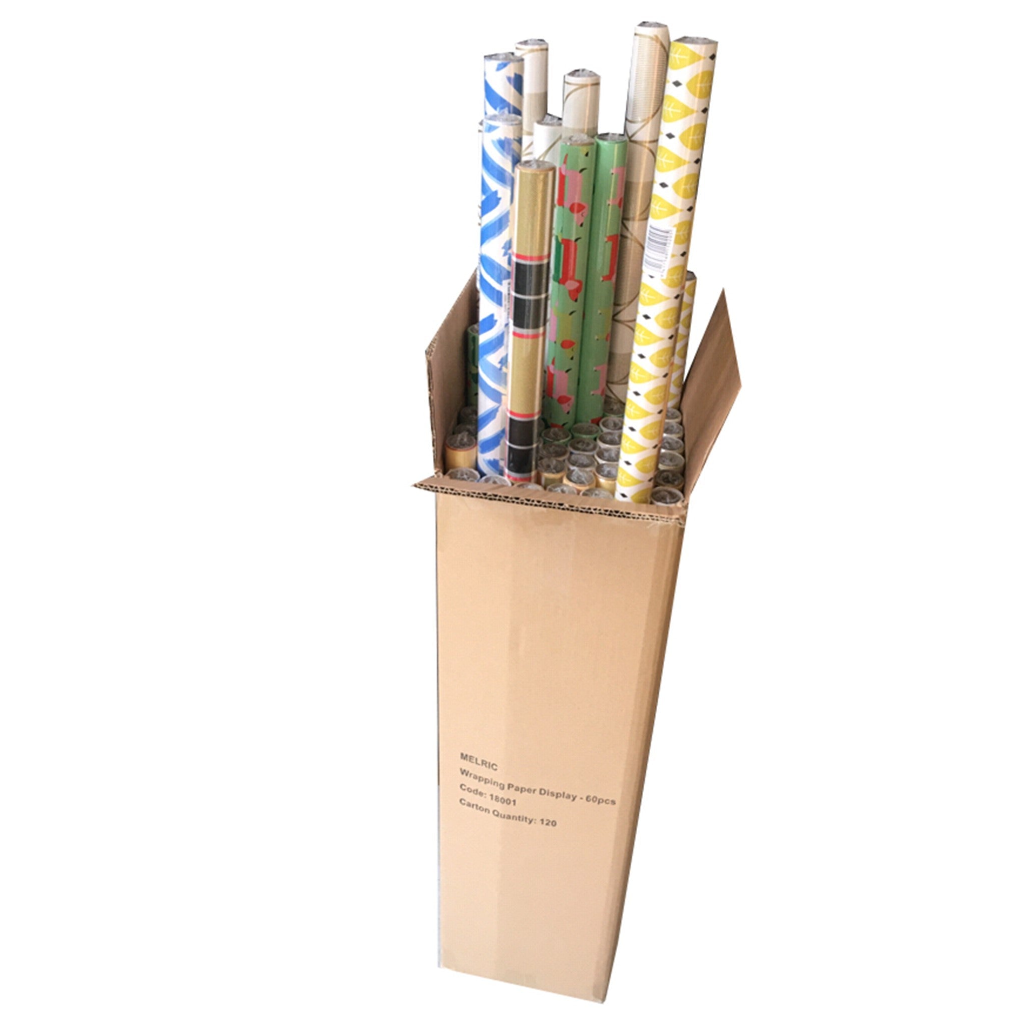 Wrapping Paper Display - 60pcs