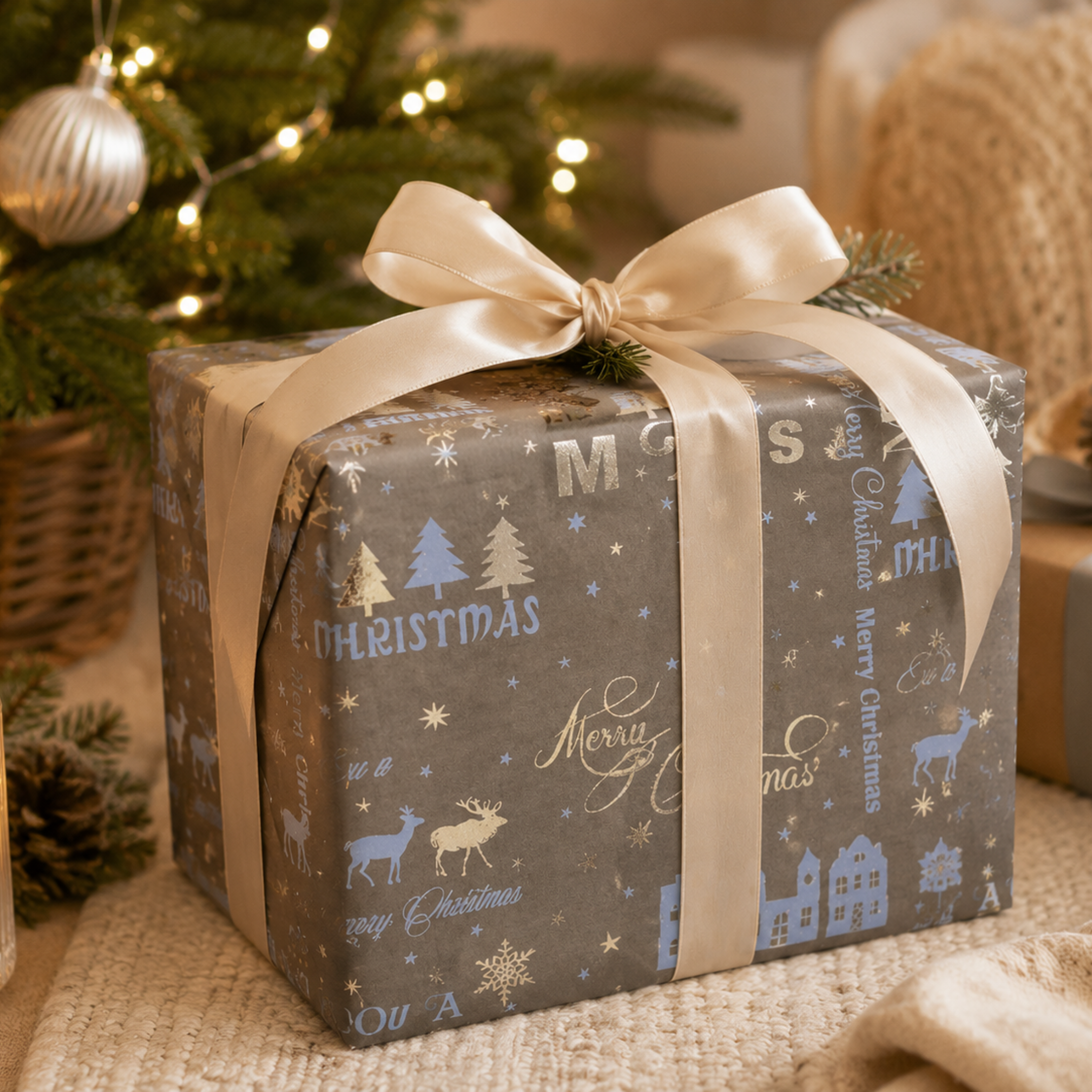 Wrapping Paper - Merry Xmas Mix Style