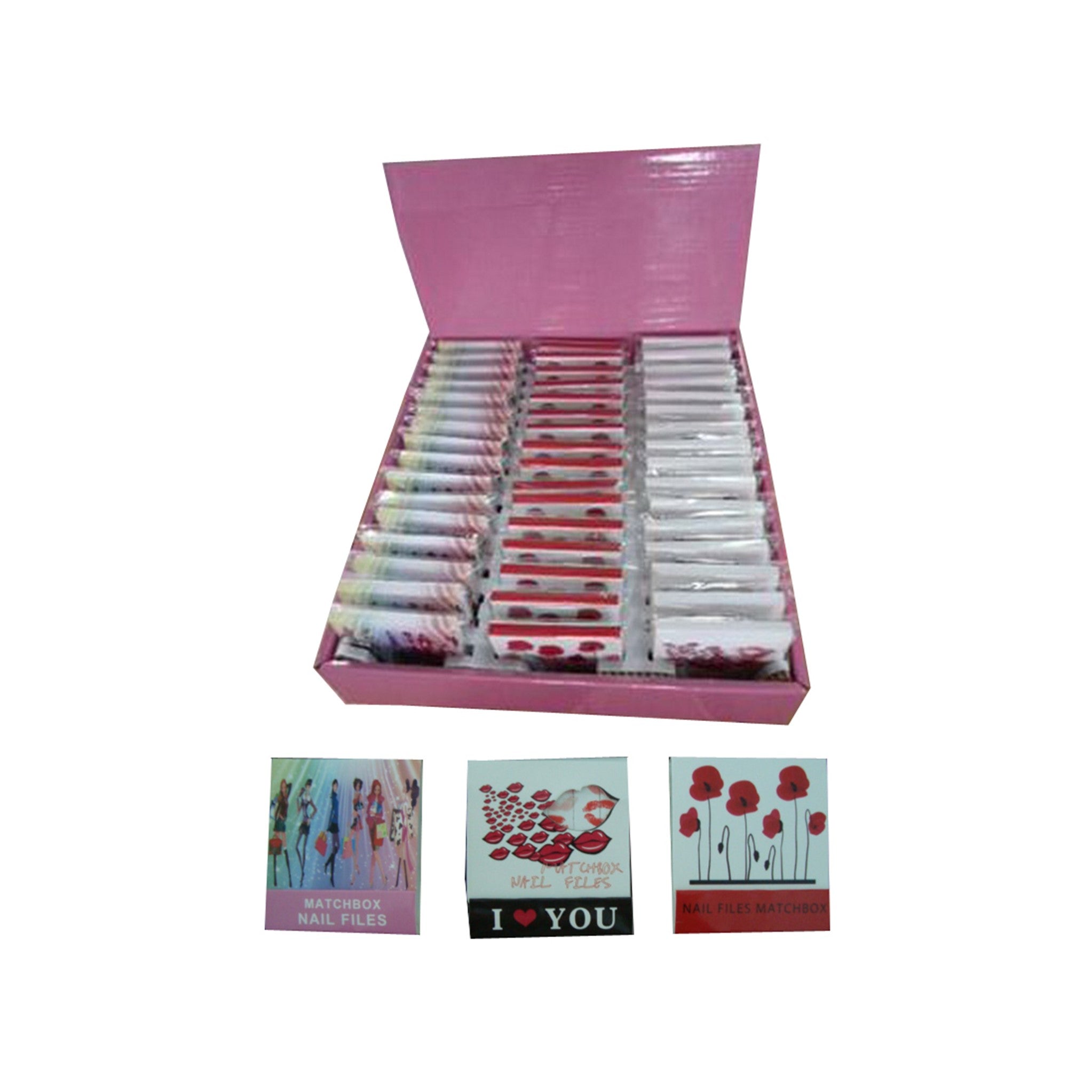Mini Nail File Display - 48pcs
