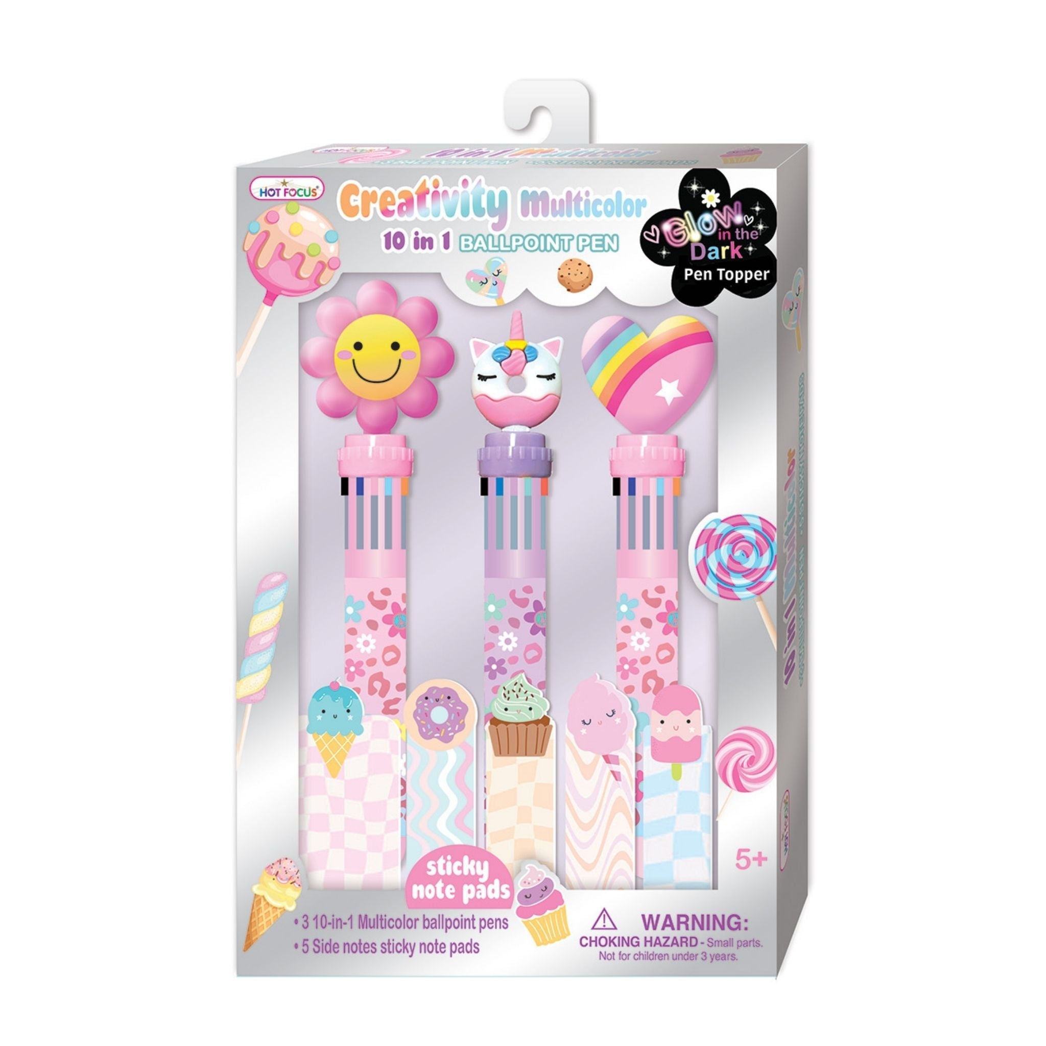Multicolor 10 in 1 Ballpoint Pens