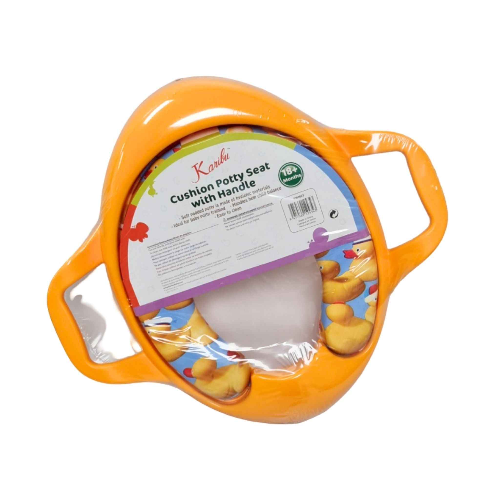 Potty Seat With Handle - Frog & Duck