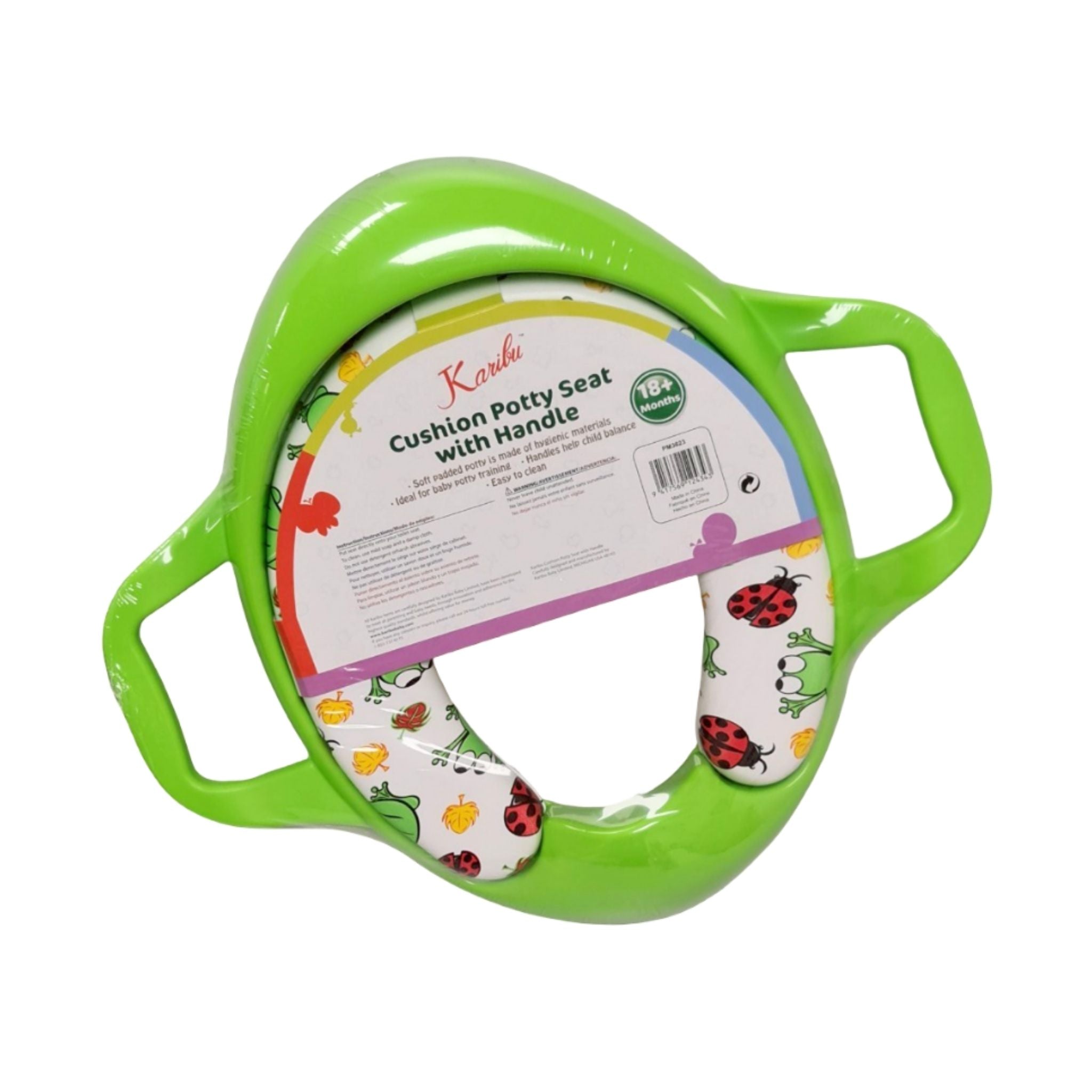 Potty Seat With Handle - Frog & Duck