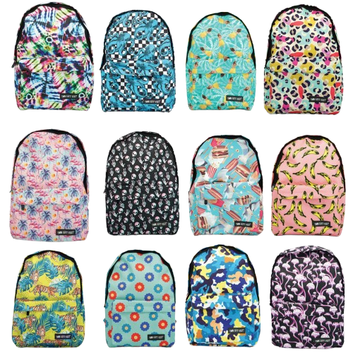 Two Left Feet Backpack Display - 12pcs