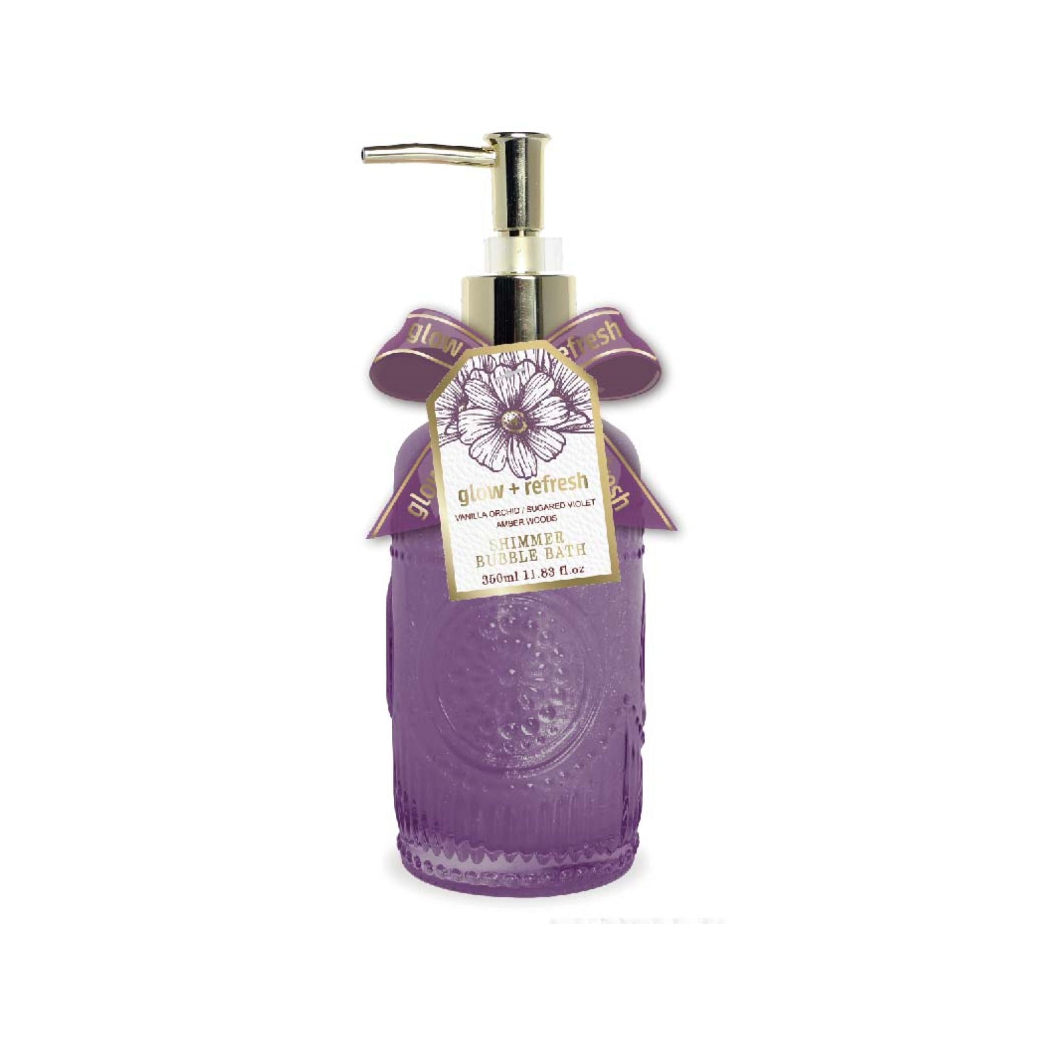 Sugared Violet & Vanilla Bubble Bath 350ml