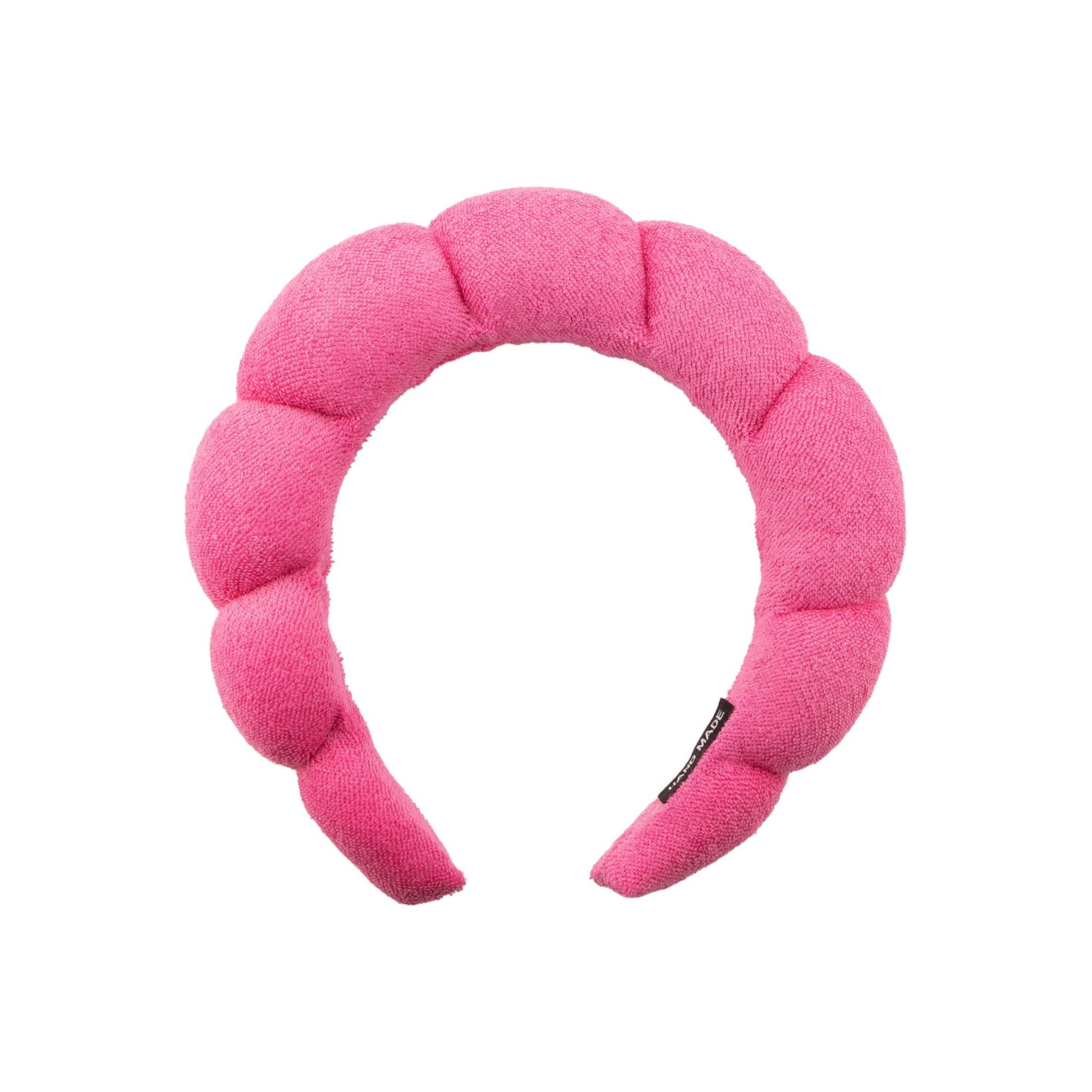 Cala Spa Headband & Wristband Set (Hot Pink)