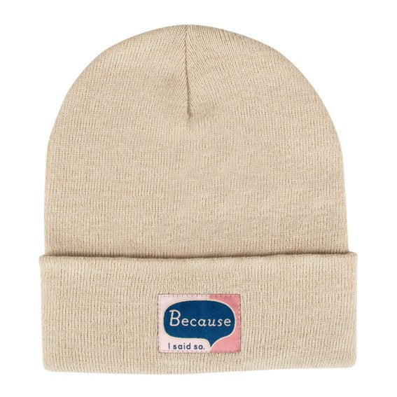 Blue Q Beanie - Because I Said So