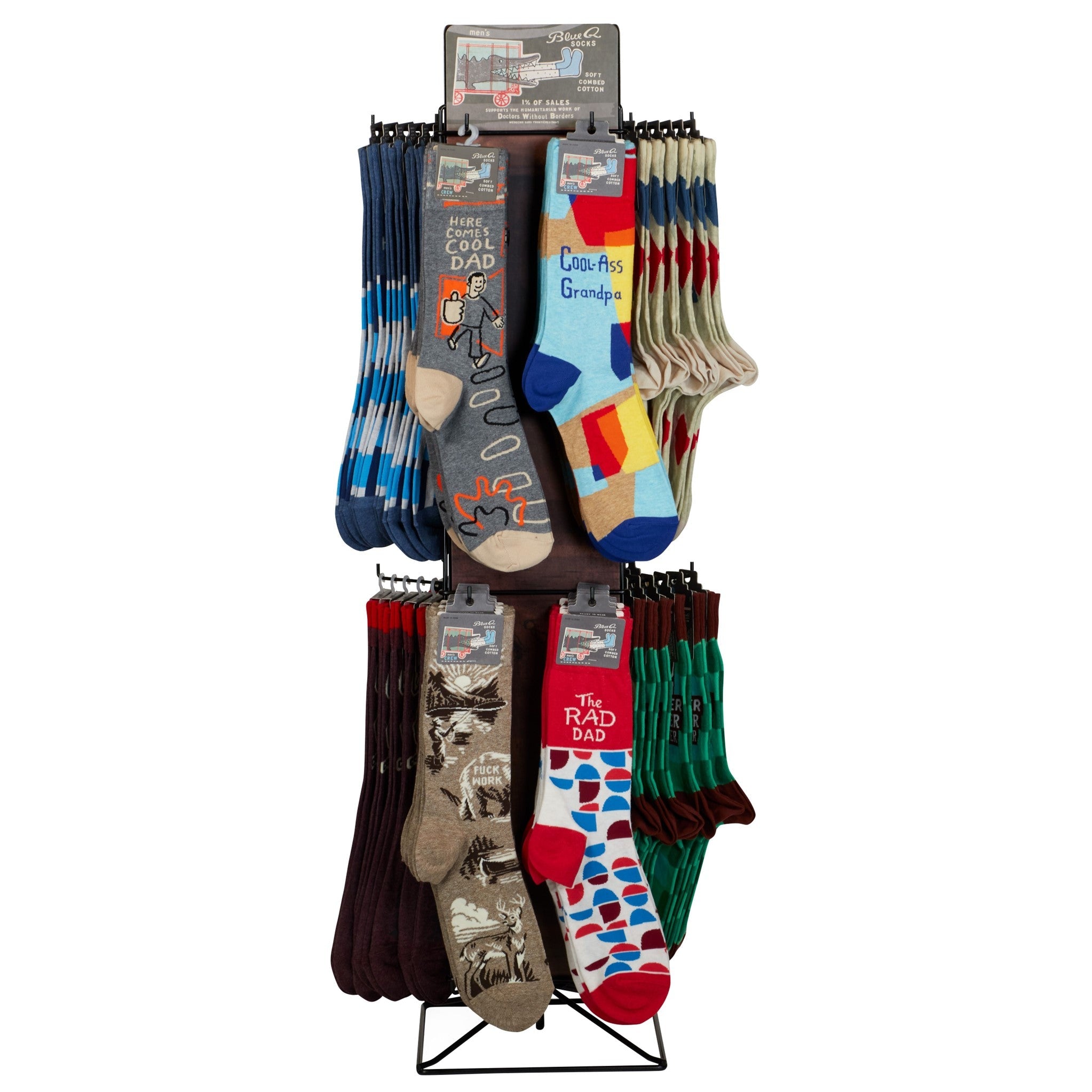 Men's Sock Counter Display - 72pcs