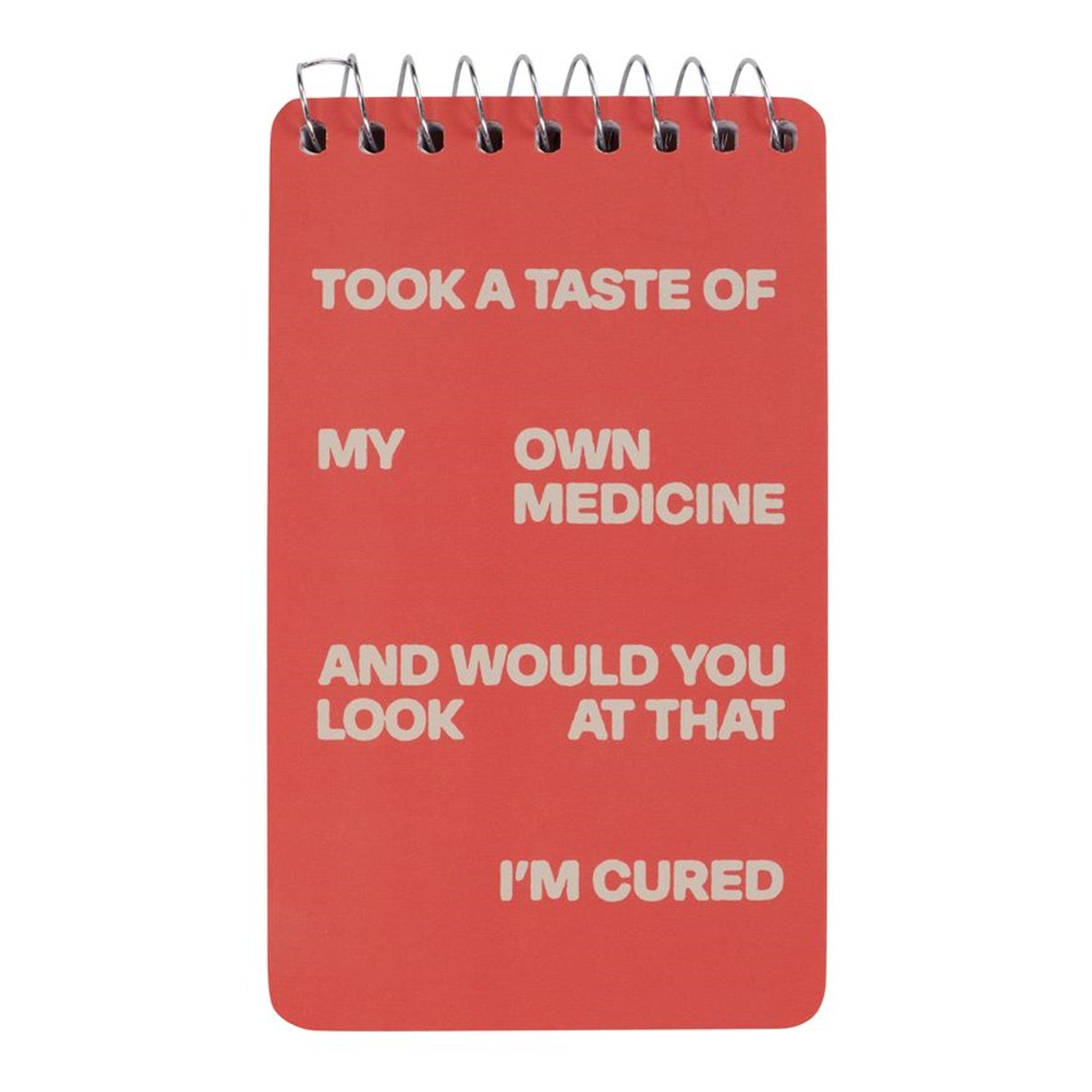 Spiral Notebooks - My Own Medicine