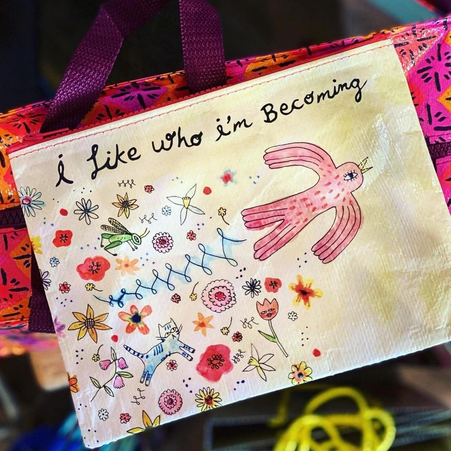 Zipper Pouch - Who I'm Becoming