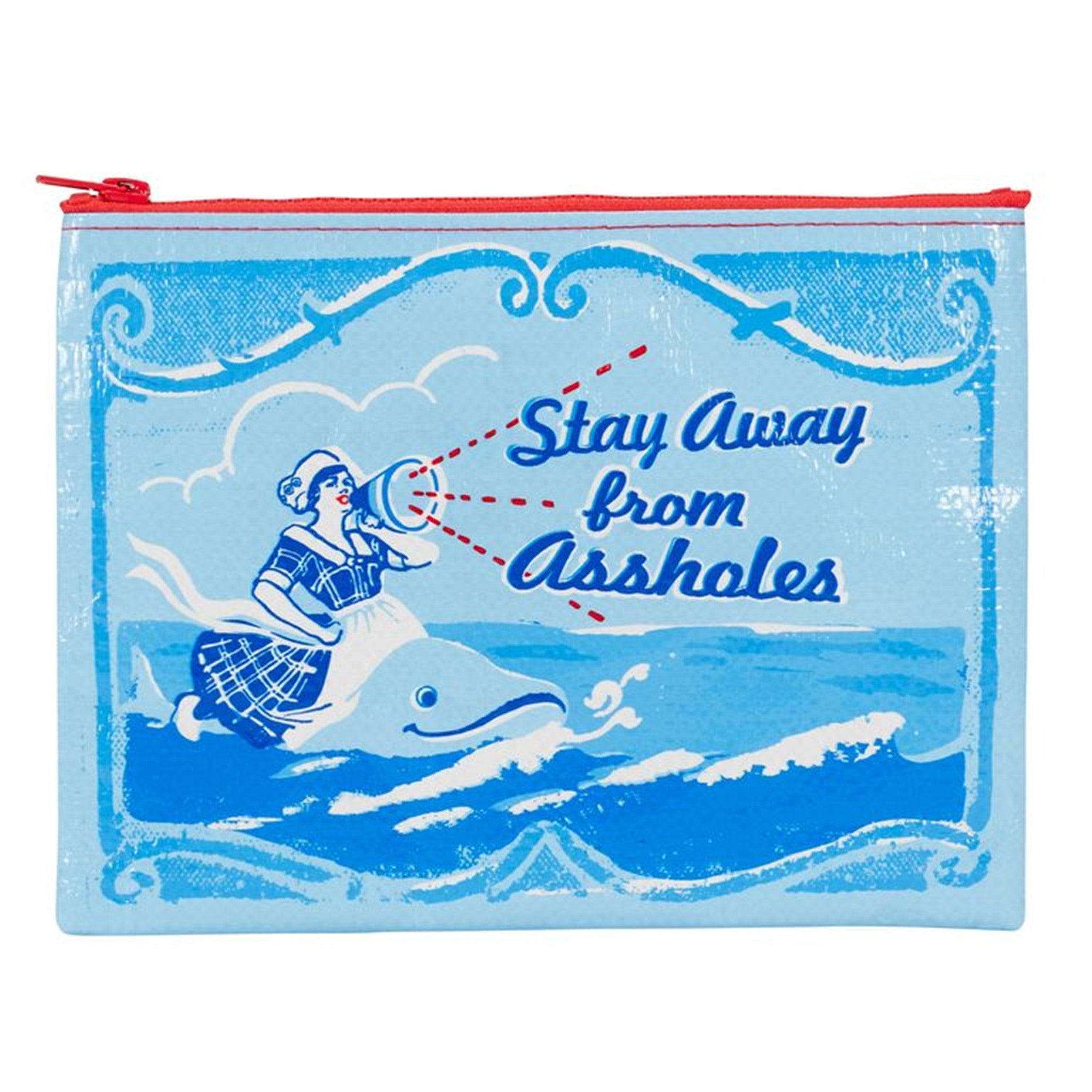 Zipper Pouch - Stay Away Assholes