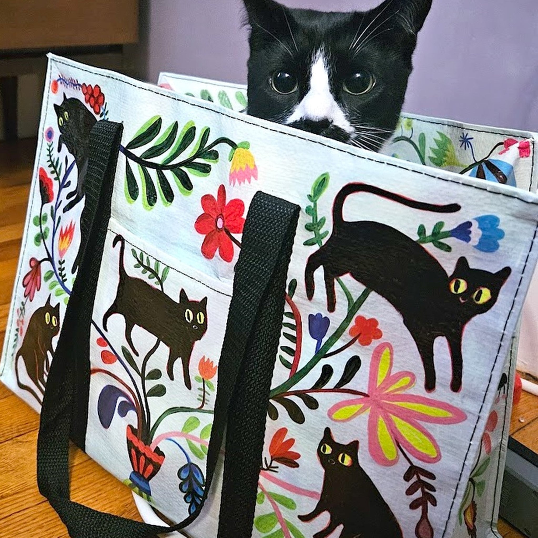 Shoulder Tote Bag - Here Kitty