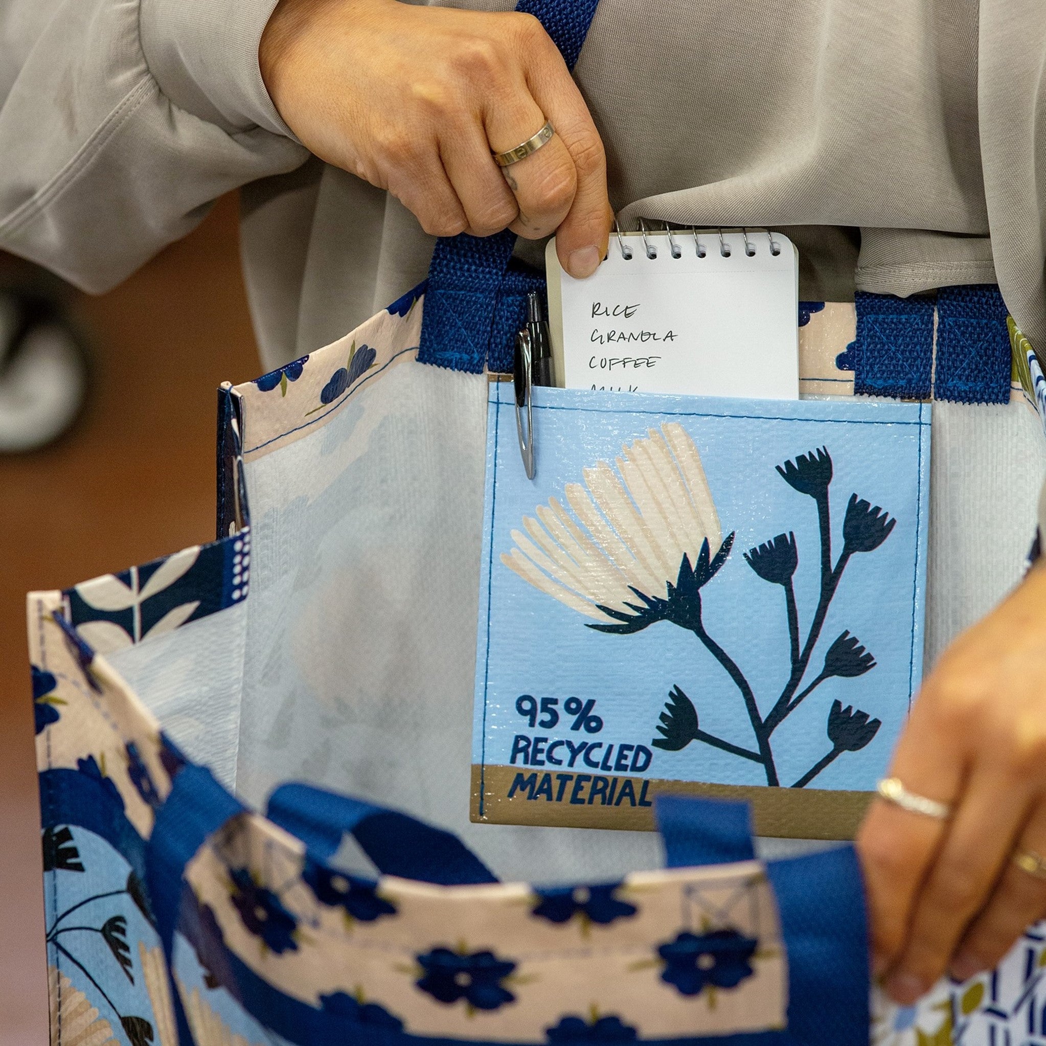 Shoulder Tote Bag - Patchwork