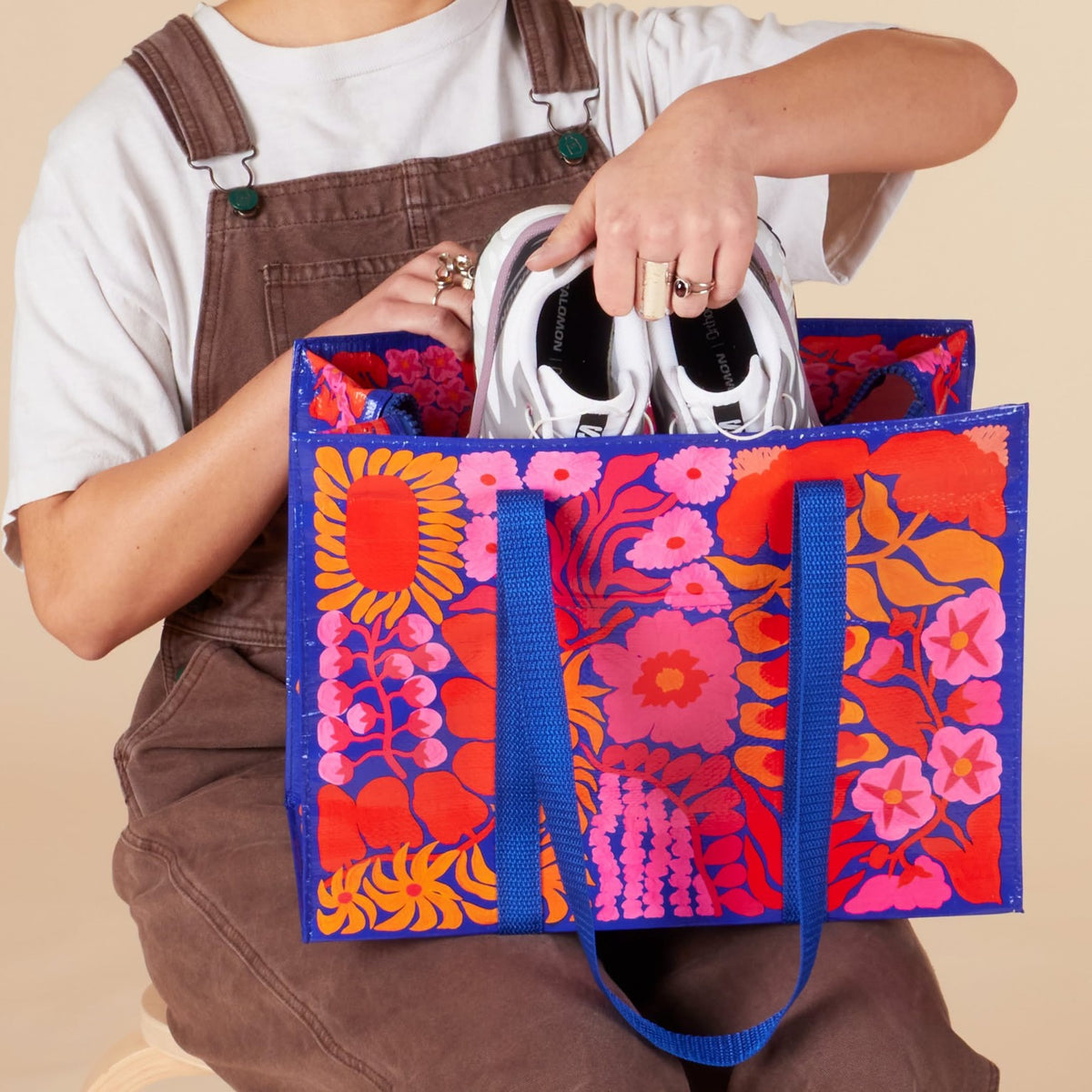 Shoulder Tote Bag - Bright Bloom