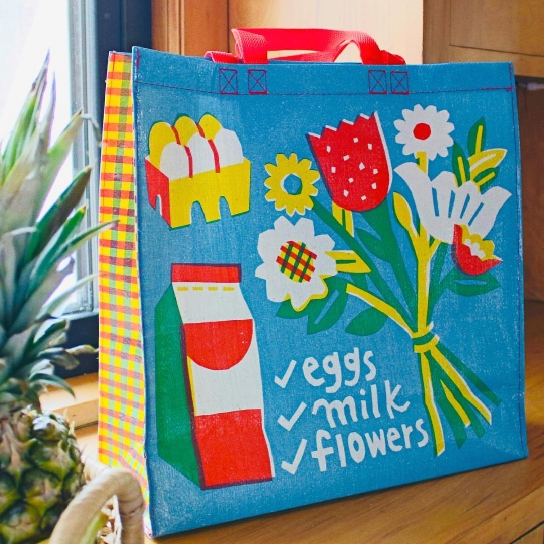 Shopper - Eggs Milk Flowers