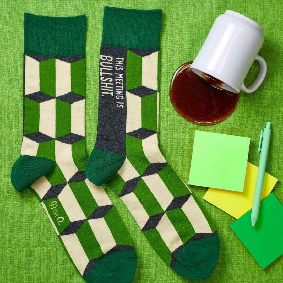 Men's Socks - This Meeting is Bullshit