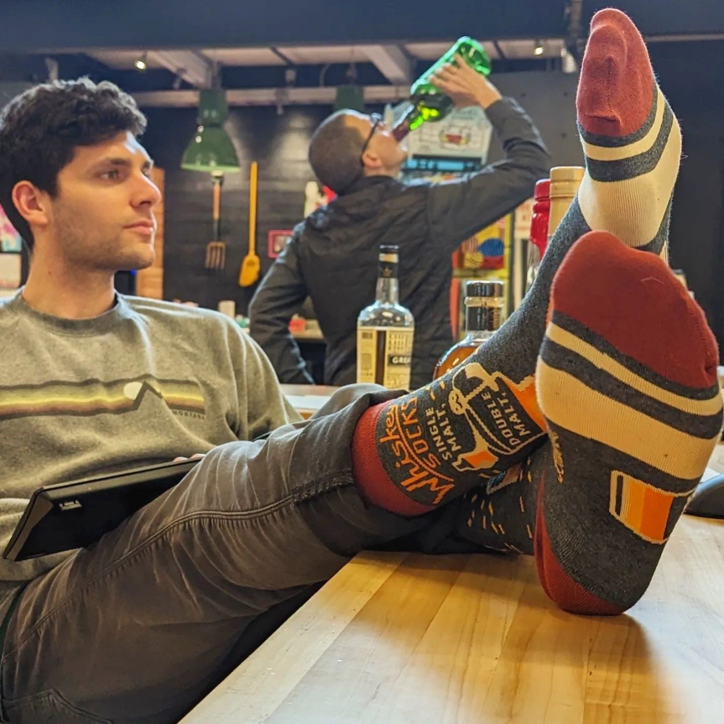 Men's Socks - Whiskey