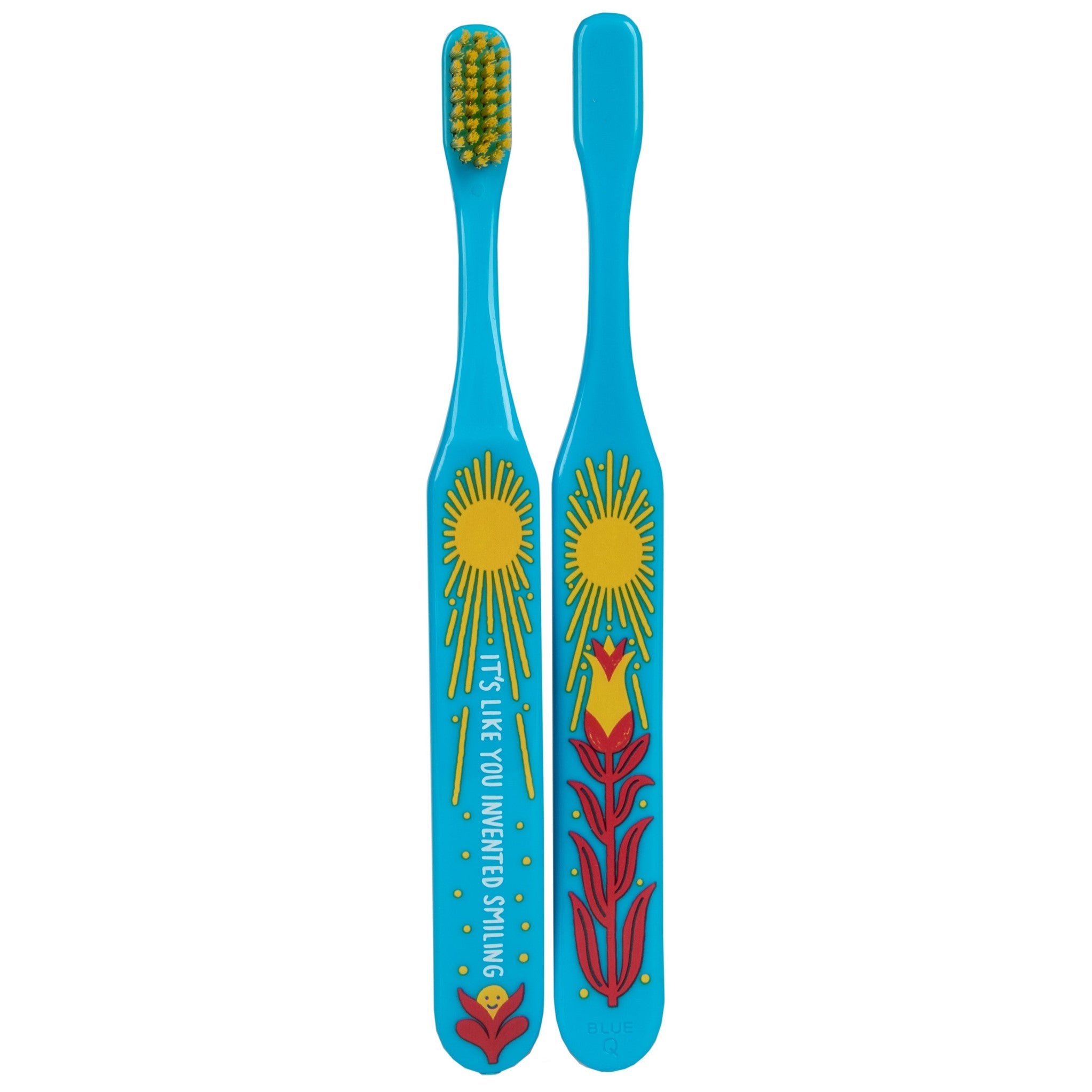 Blue Q Toothbrush - Invented Smiling
