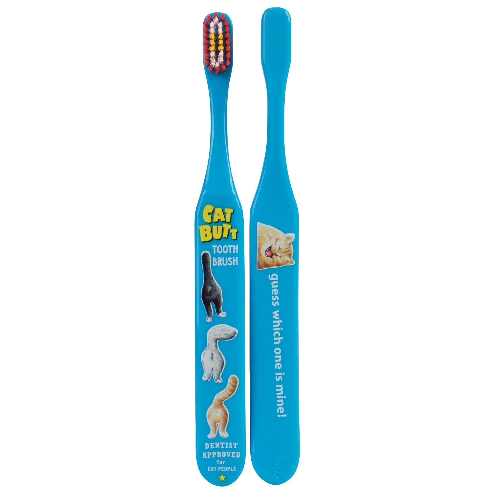 Blue Q Toothbrush - Cat Butt