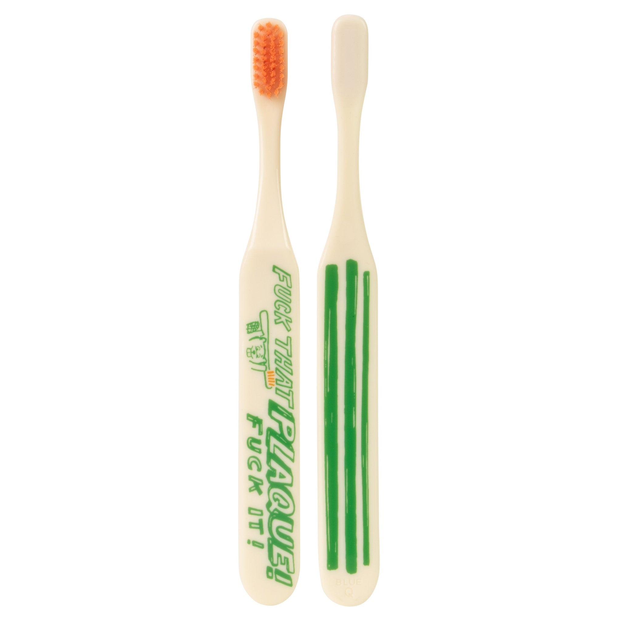 Blue Q Toothbrush - Fuck That Plaque