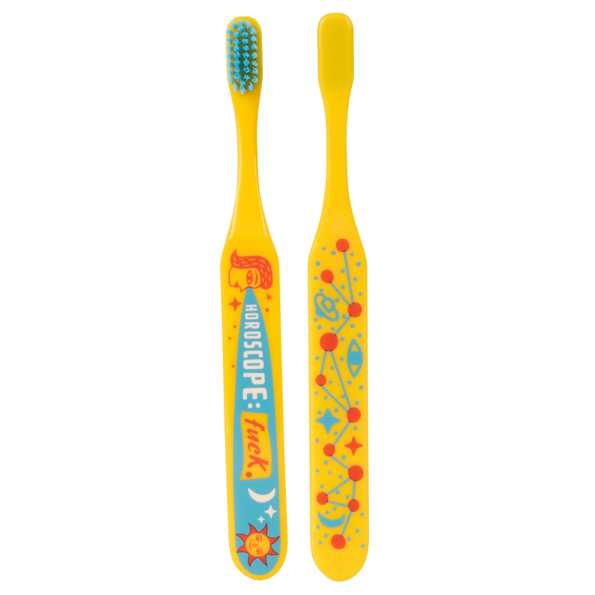 Blue Q Toothbrush - Horoscope: Fuck