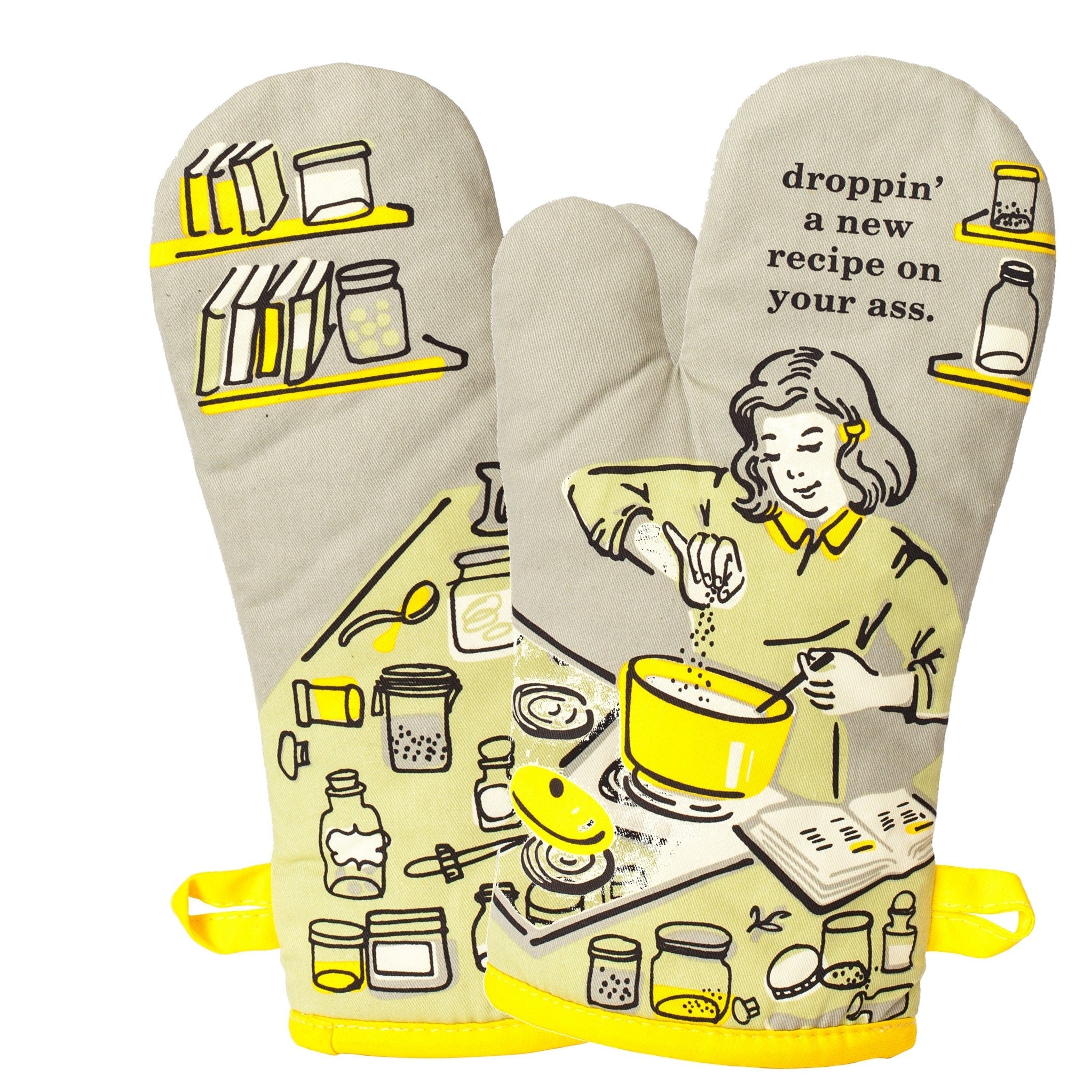 Oven Mitt - Droppin' A Recipe on Your Ass