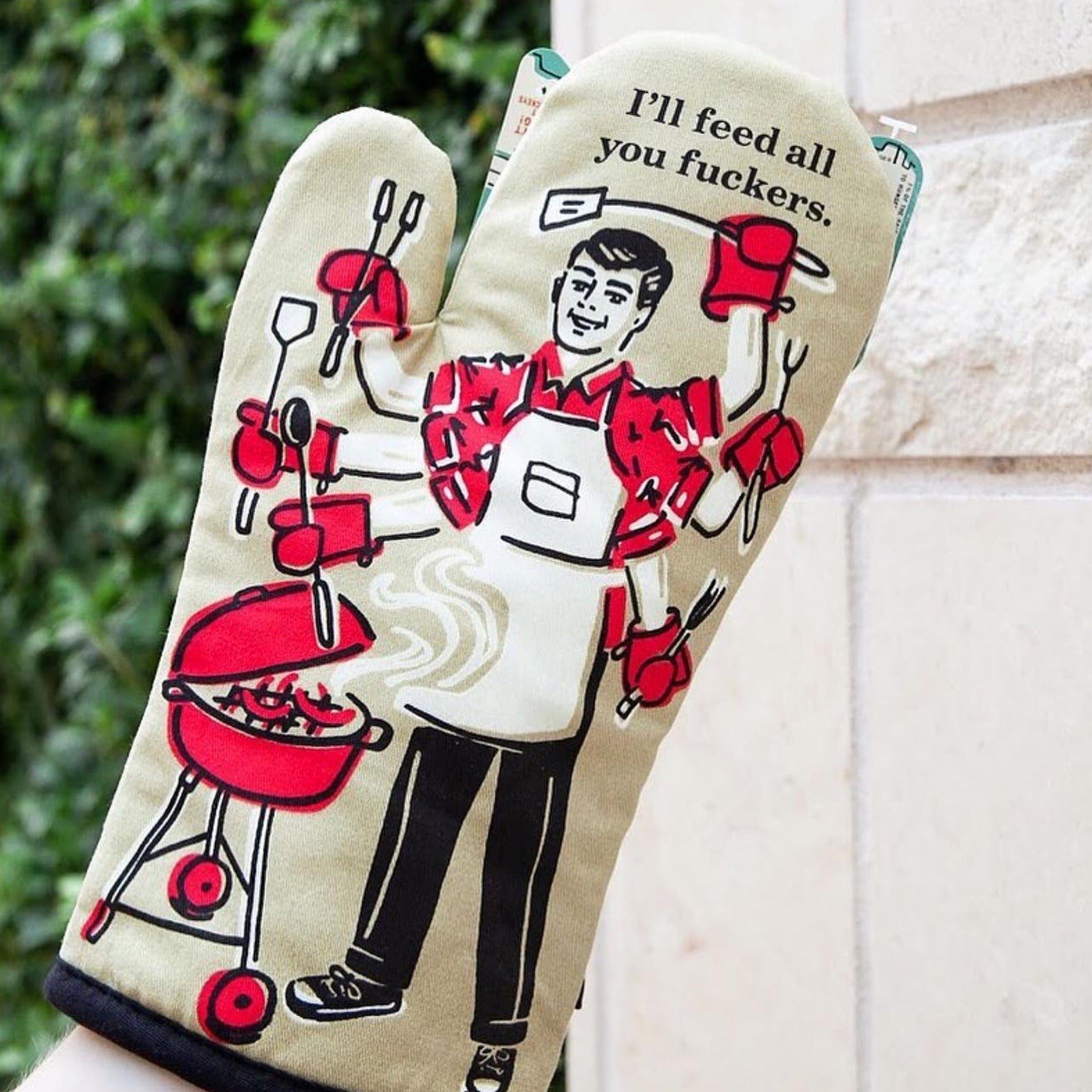 Oven Mitt - Feed All You Fuckers